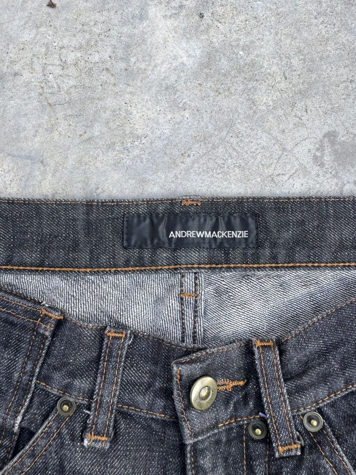 20471120 Andrew Mackenzie J Cut Denim Size US 34 / EU 50 - 4 Thumbnail