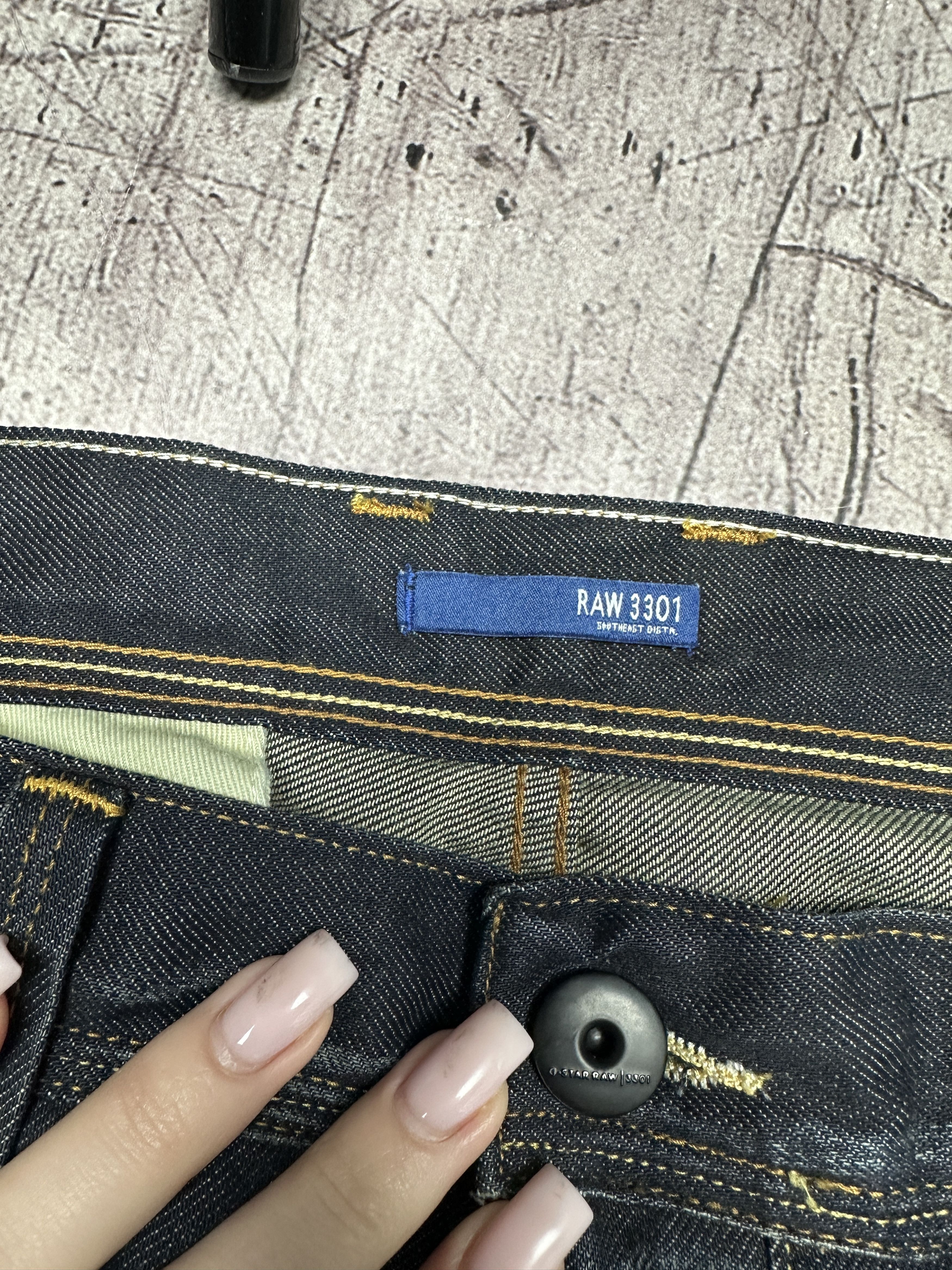 G-Star NEW! G Star Raw Mens Attacc Straight Denim Pants Jeans Size US 36 / EU 52 - 7 Thumbnail