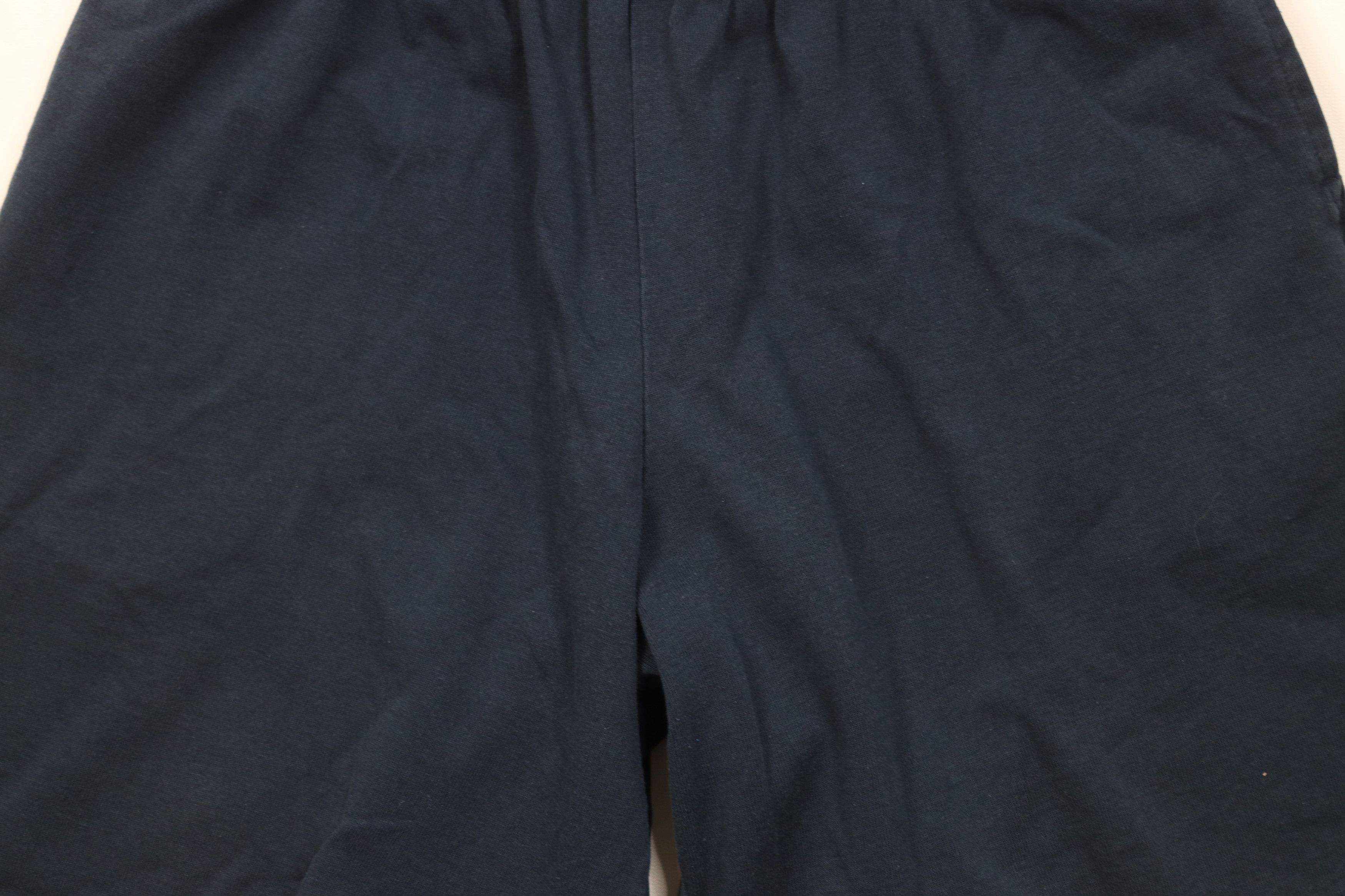 Champion Vintage Y2K Champion Heavyweight Above Knee Shorts Navy Blue Size US 34 / EU 50 - 3 Thumbnail