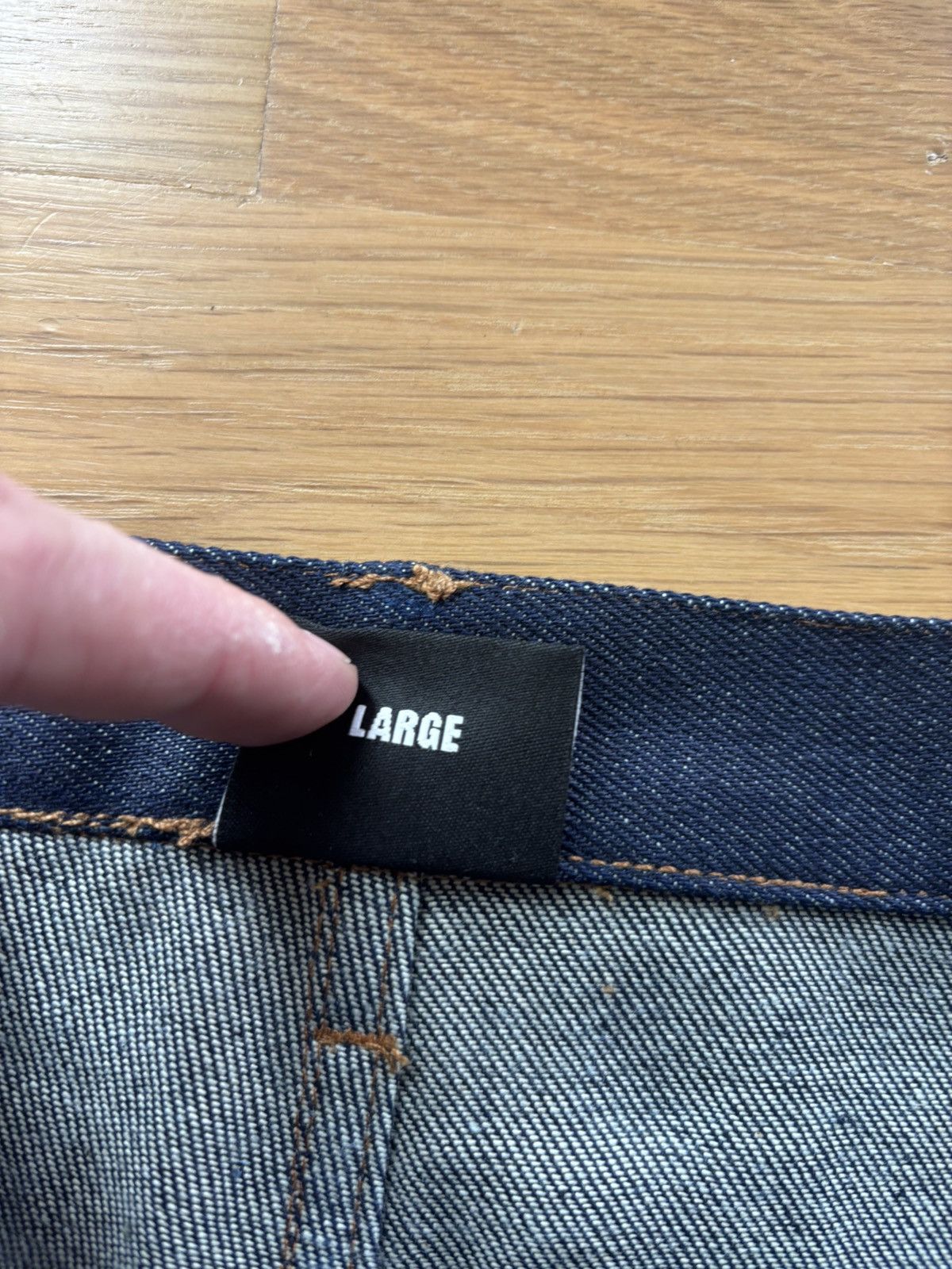 Revenge Revenge Dark Blue Embroidered Denim Size Large Size US 34 / EU 50 - 8 Thumbnail