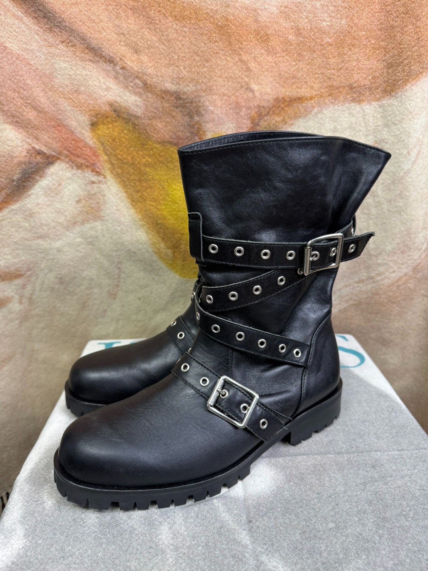 Comme des Garcons × Junya Watanabe Studded Engineer Boots | Grailed