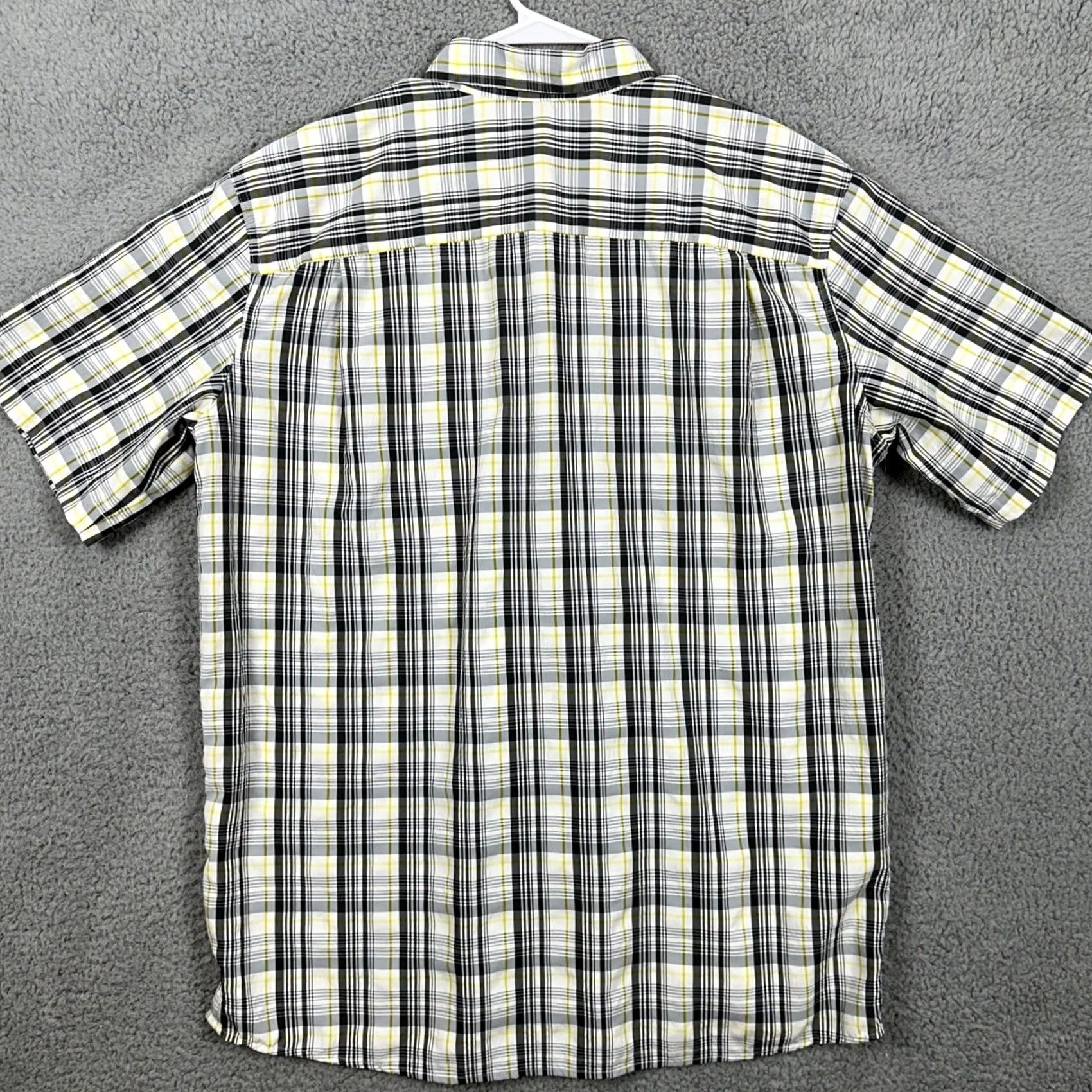 Eddie Bauer Eddie Bauer Travex Nylon Blend Shirt Hiking Mens TXL Tall Gray Plaid Button Up Shirt Size US XL / EU 56 / 4 - 3 Thumbnail