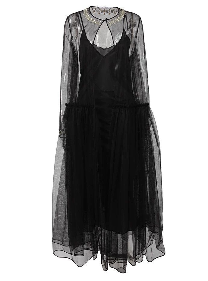 Givenchy Givenchy Brand New Unused Authentic Crystal-Embellished Tu Size L / US 10 / IT 46 - 1 Thumbnail