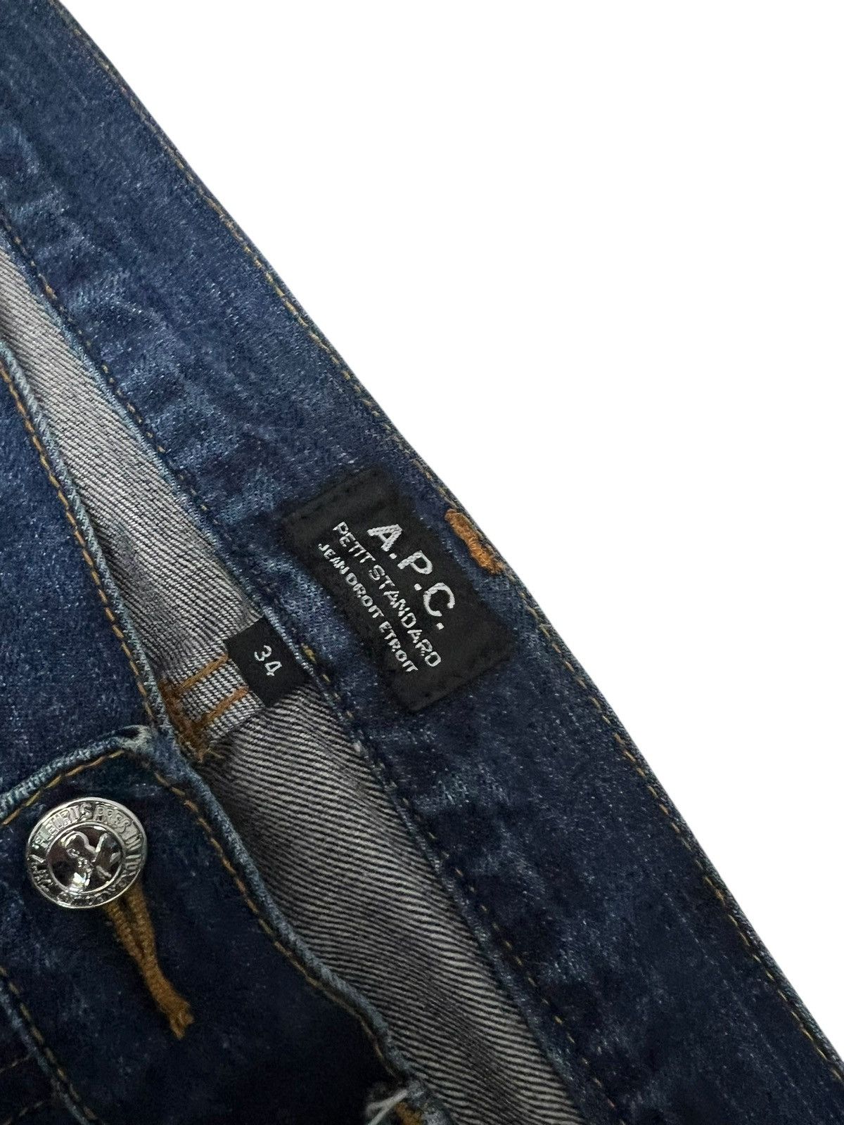 A.P.C. Vintage A.P.C Clawmark Selvedge Distressed Denim Jean Size US 34 / EU 50 - 12 Thumbnail
