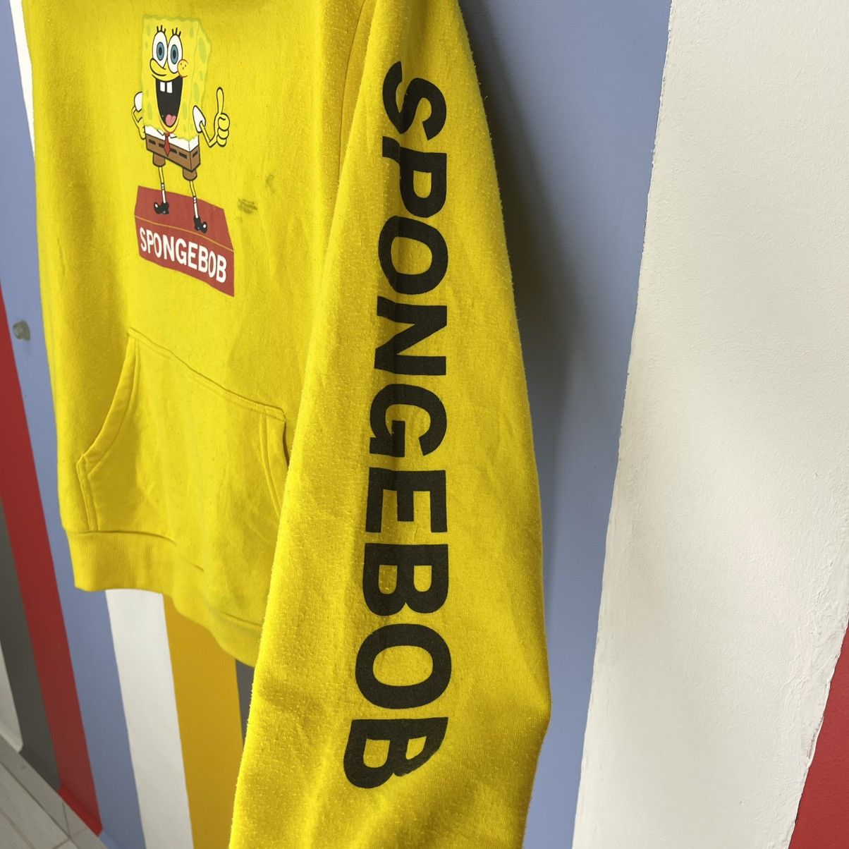 Cartoon Network SPONGEBOB SQUAREPANTS Hoodie Pullover #2014/14 Size US M / EU 48-50 / 2 - 5 Thumbnail