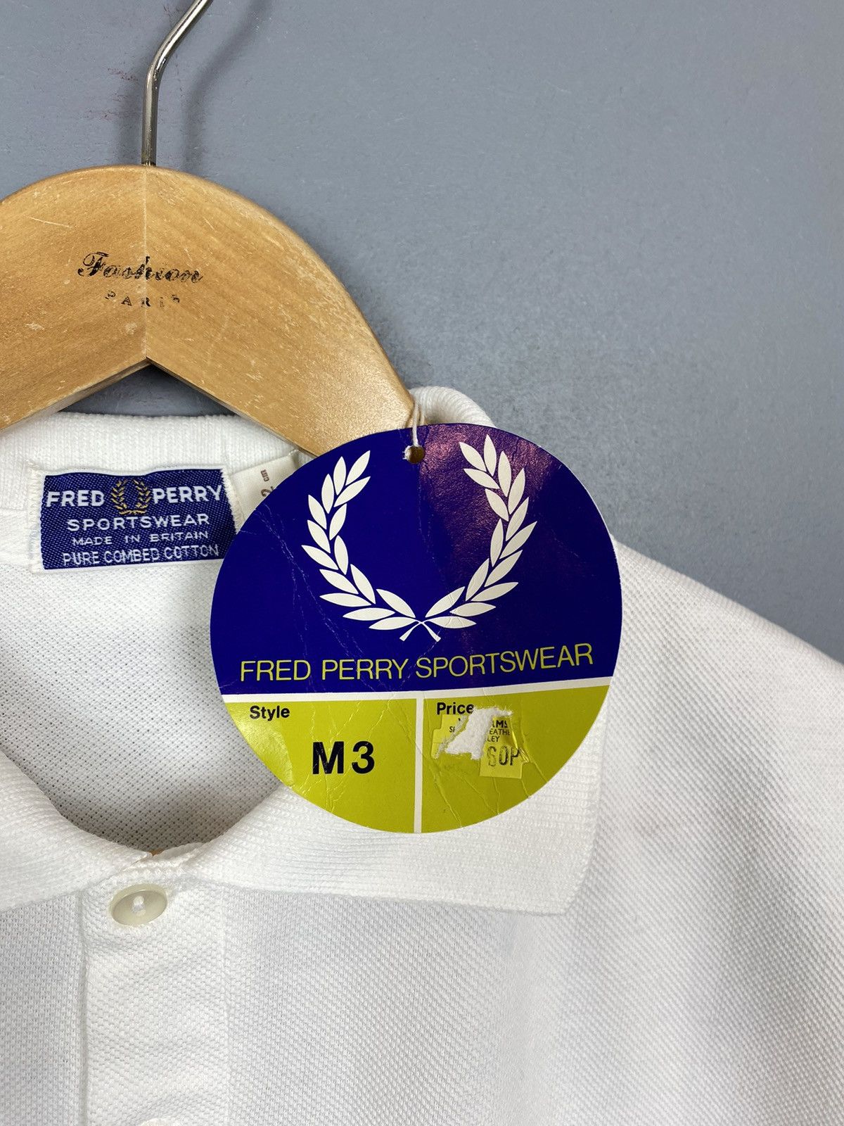 Fred Perry Fred Perry Short Sleeve Polo Slim Fit Shirt Size 112cm White Size US L / EU 52-54 / 3 - 3 Thumbnail