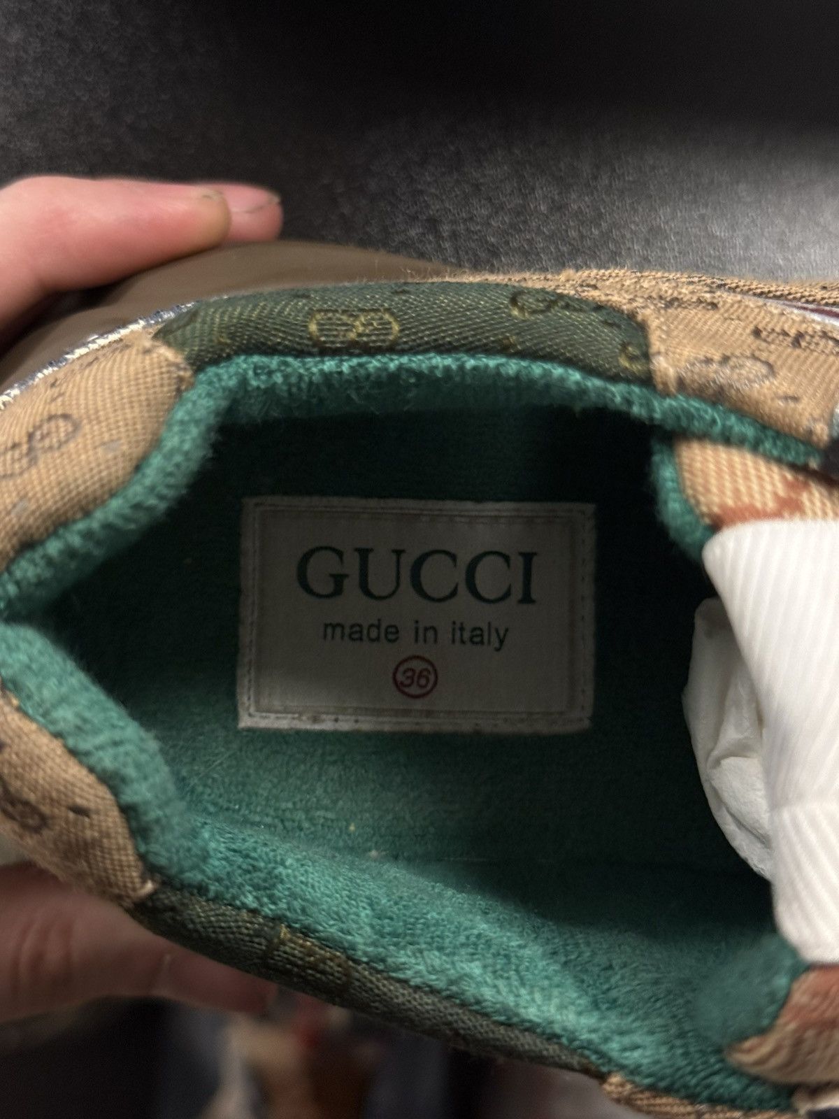 Gucci Gucci Rhyton Women’s Sneakers Size 36/6US 🧼 Size US 6 / IT 36 - 14 Thumbnail