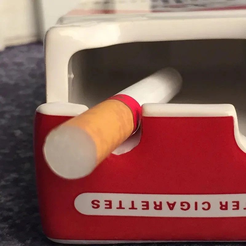 Other Ceramic Cigarette Case Ashtray Size ONE SIZE - 2 Thumbnail
