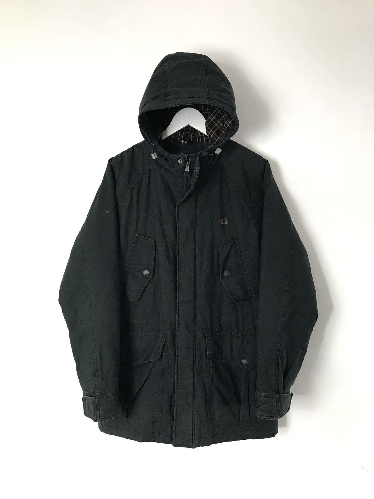 Fred Perry Fred Perry Waterproof,Windbreaker Hooded Parka Jacket Size US L / EU 52-54 / 3 - 2 Thumbnail