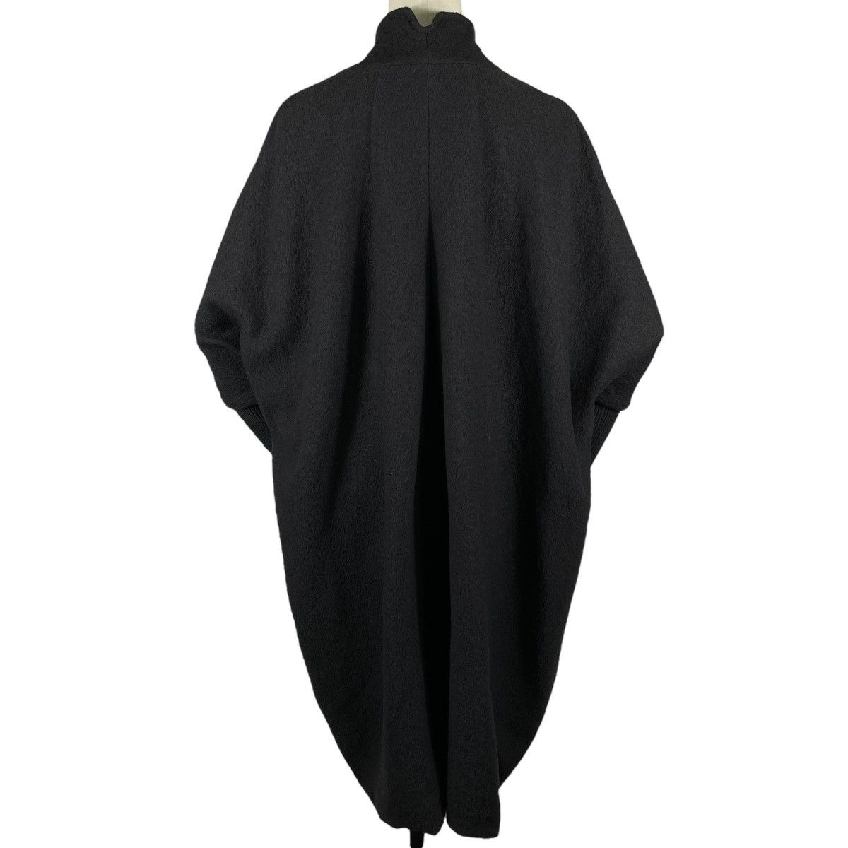 Other Kristensen DU NORD Black Cashmere Wool Oversized Coat Size M / US 6-8 / IT 42-44 - 9 Thumbnail