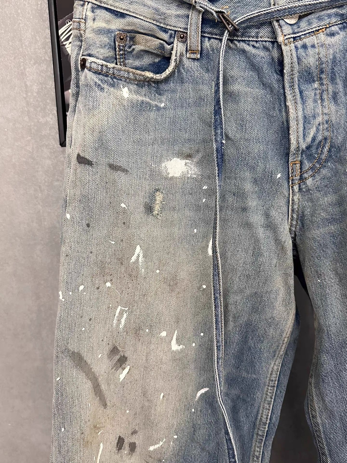 Acne Studios Acne Studios SS24 Splatter Dyed Jeans K34 Size 25" / US 0 / IT 36 - 3 Thumbnail