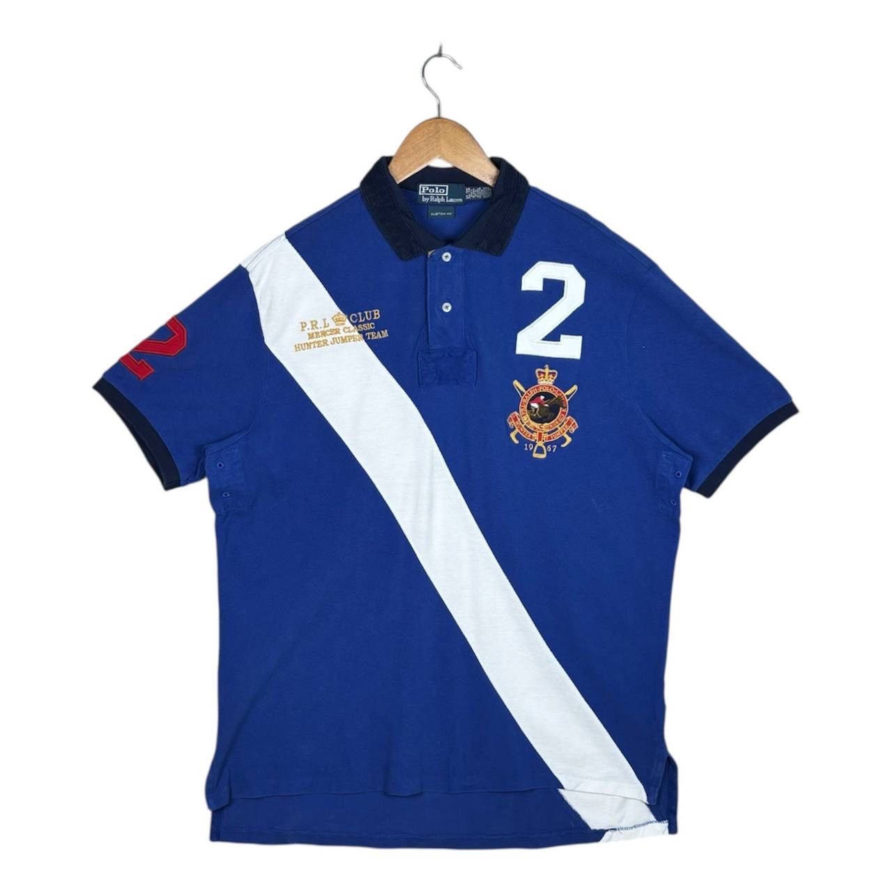 Polo Ralph Lauren Polo Ralph Lauren Men’s Rugby Polo Shirt Blue XL Size US XL / EU 56 / 4 - 1 Thumbnail
