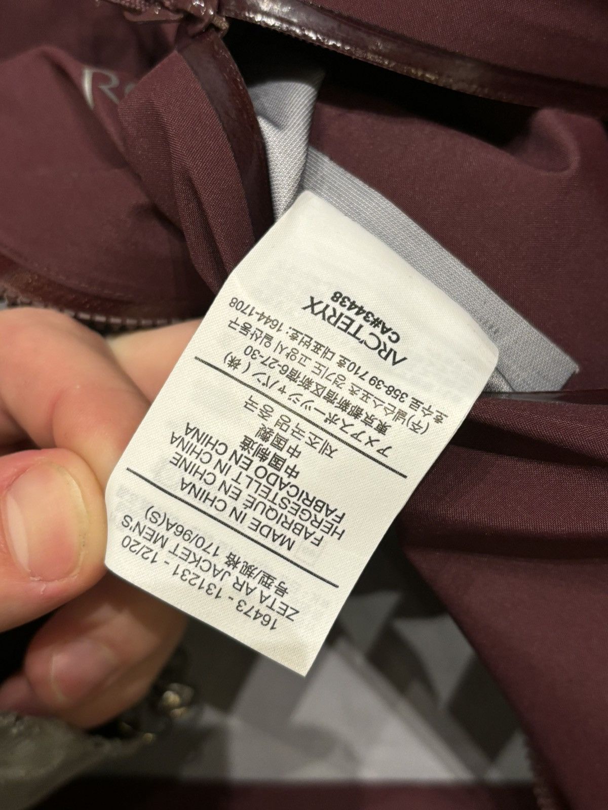Arc'teryx Arc’Teryx Zeta AR Shell Jacket Size US S / EU 44-46 / 1 - 8 Thumbnail