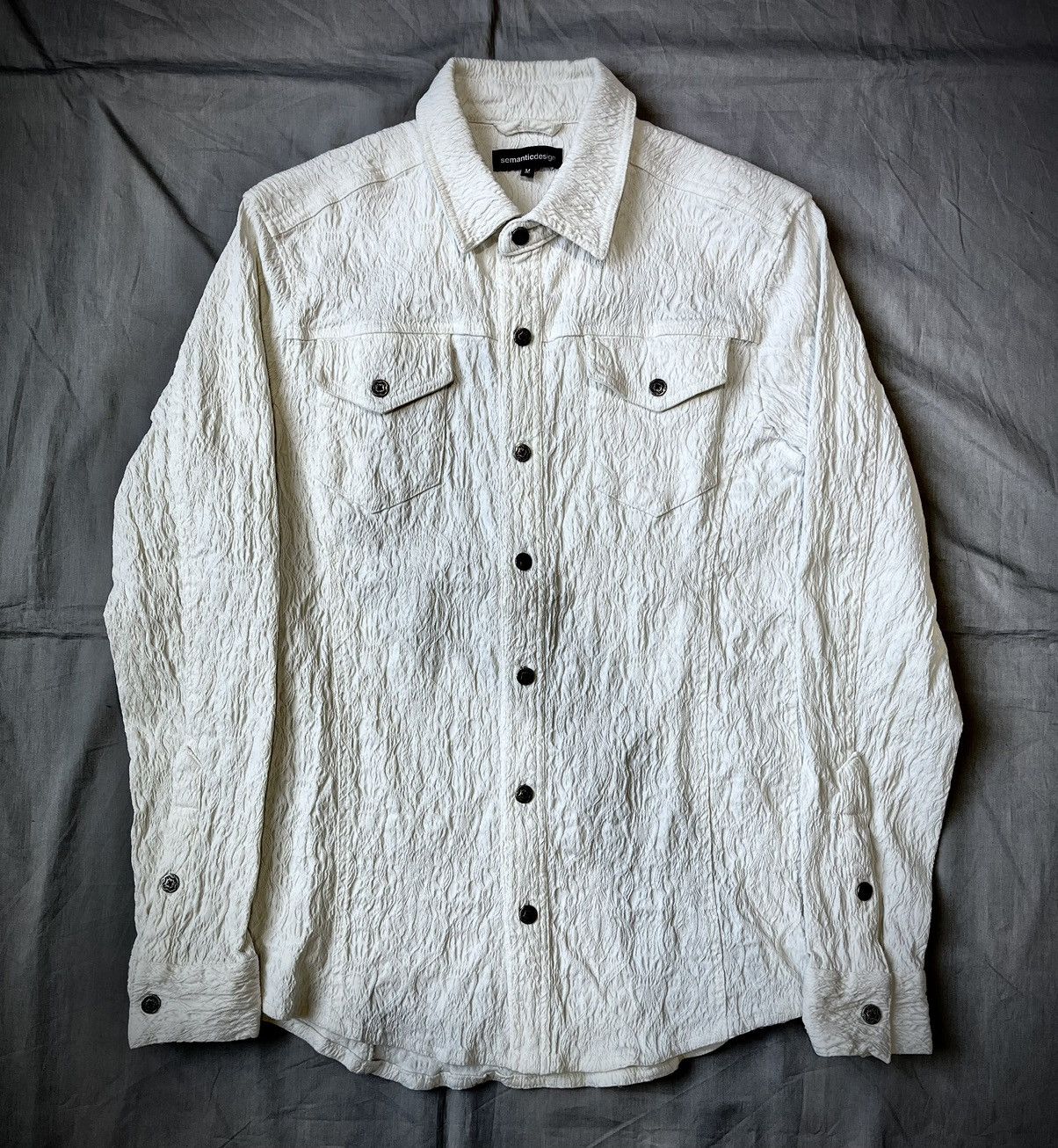 Japanese Brand Semantic Design 'Arabesque' Shirt Size US S / EU 44-46 / 1 - 1 Thumbnail
