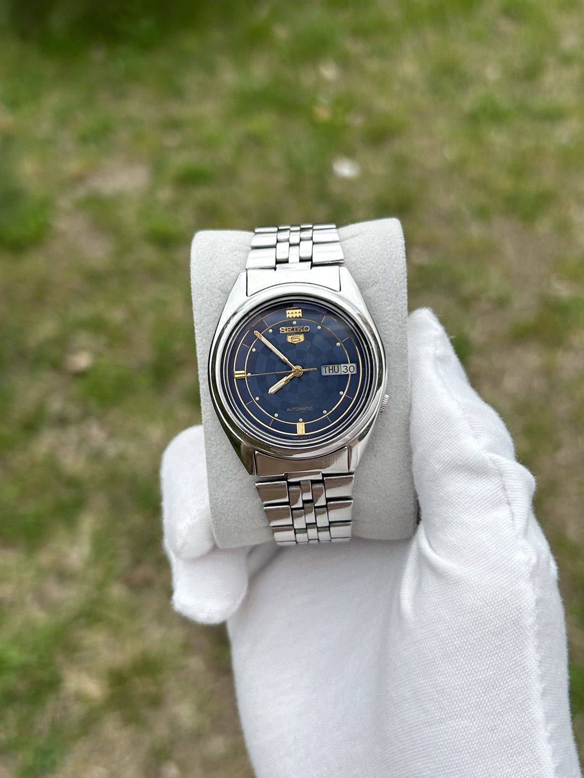Seiko Vintage Seiko 5 Watch Automatic Mechanical Japan Made 2000's Size ONE SIZE - 1 Thumbnail
