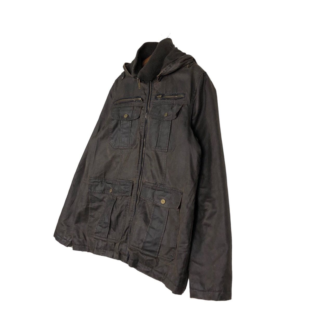 Japanese Brand 🔥Vintage Chore Jacket Guess Blanket Lining Tartan Design Size US L / EU 52-54 / 3 - 2 Thumbnail
