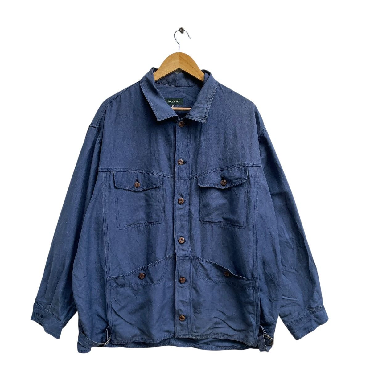Indigo 💥Vintage Japanese Brand Lavord Uomo Tactical Jacket Size US M / EU 48-50 / 2 - 1 Thumbnail