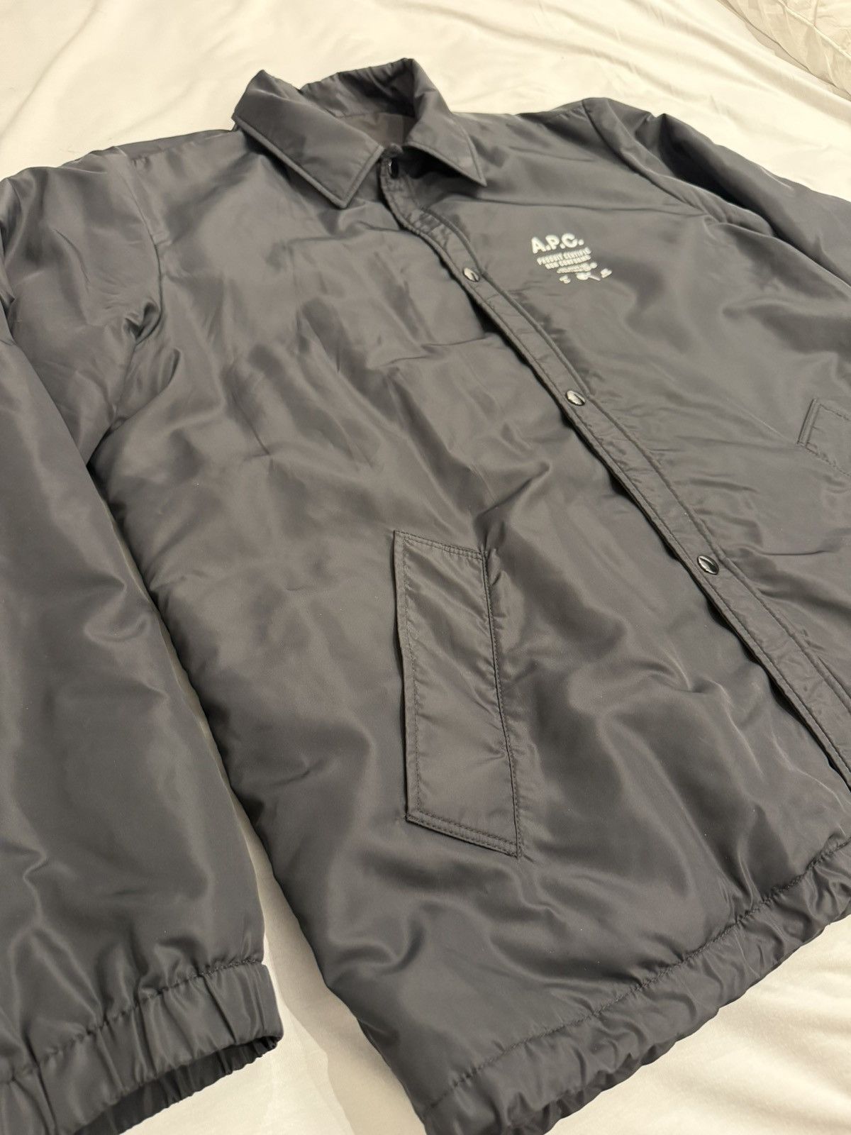 A.P.C. APC Coach Jacket sz: XXL Size US XXL / EU 58 / 5 - 3 Thumbnail
