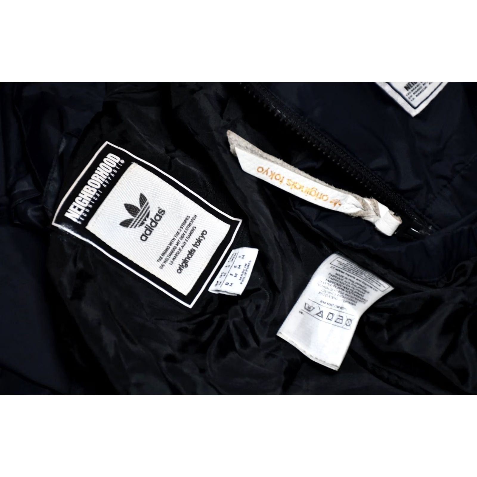 Adidas adidas x Neighborhood Wind Jacket Men's M Black Nylon Windbreaker Jacket Mens M Size US M / EU 48-50 / 2 - 7 Thumbnail