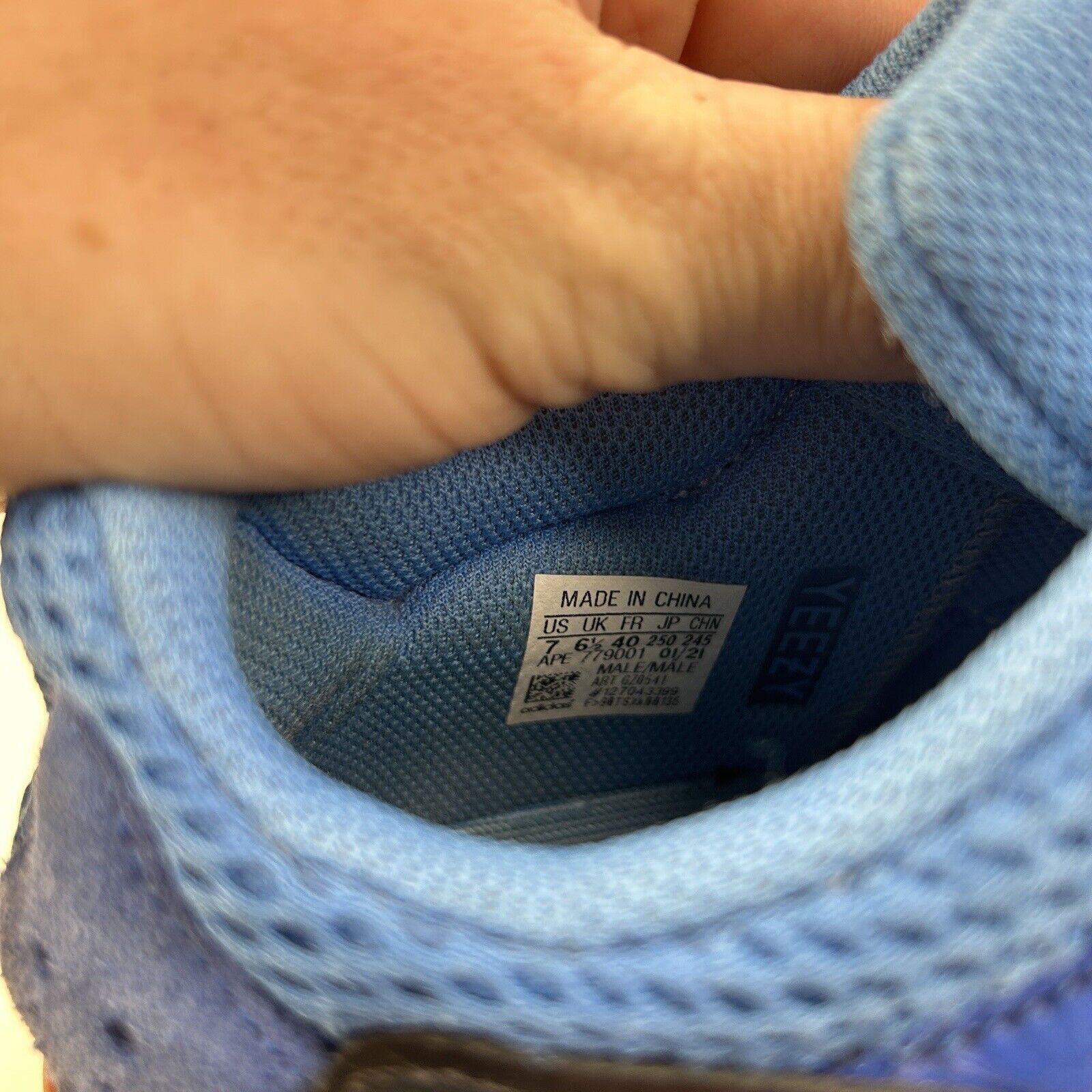 Adidas Adidas Yeezy Boost 700 “Bright Blue” 2024 Size US 8.5 / IT 38.5 - 8 Thumbnail