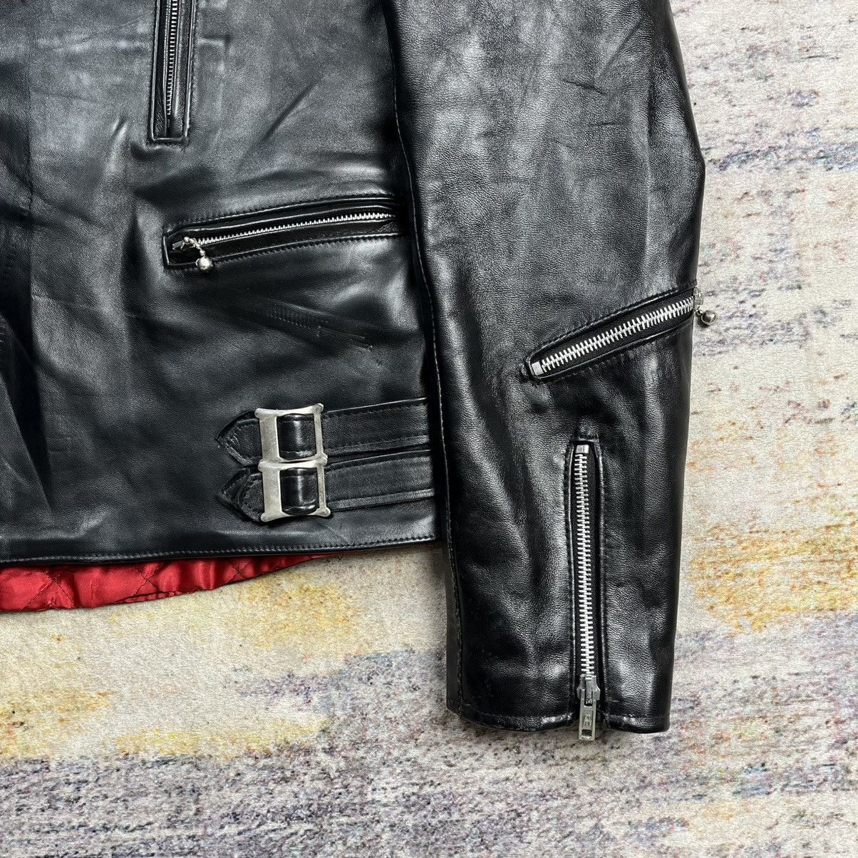 Isamu Katayama Backlash × Japanese Brand × Schott Archive Triple Six 666 double riders leather jacket Size US M / EU 48-50 / 2 - 5 Thumbnail