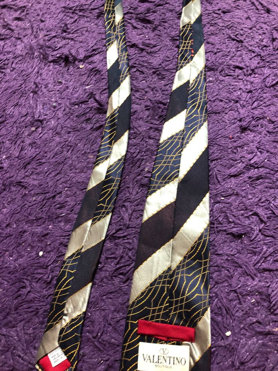 Valentino VALENTINO 100% Silk Men's Luxury Multicolor Size ONE SIZE - 12 Thumbnail