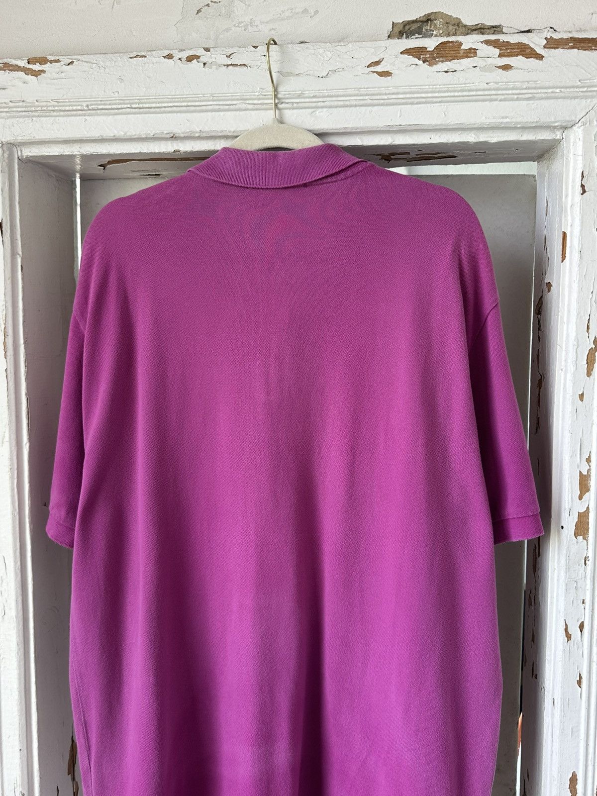 Vintage Vintage Ralph Lauren Violet Short Sleeve Polo Size US XL / EU 56 / 4 - 8 Thumbnail