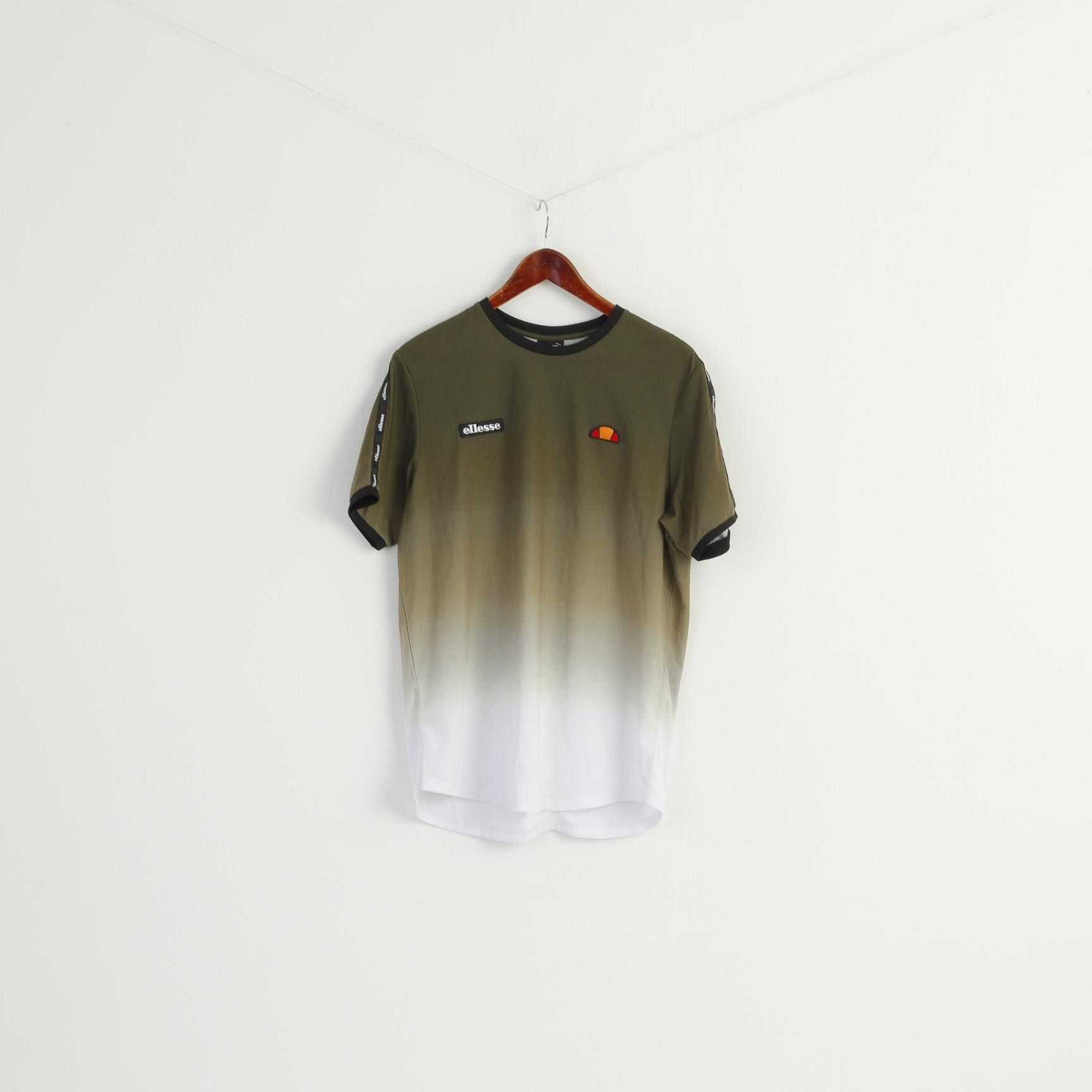 Ellesse Ellesse Men XL T-Shirt Green Polyester 8821 Size US XL / EU 56 / 4 - 1 Thumbnail