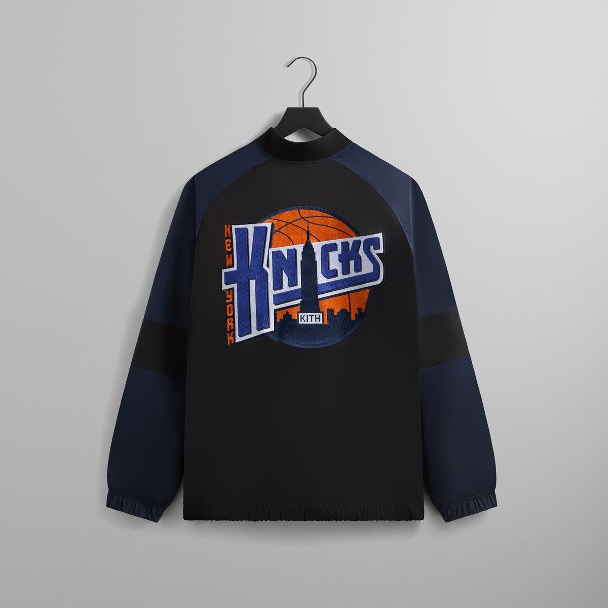 Kith Kith for the New York Knicks Ball Nylon Black Quarter Zip XL Size US XL / EU 56 / 4 - 3 Thumbnail