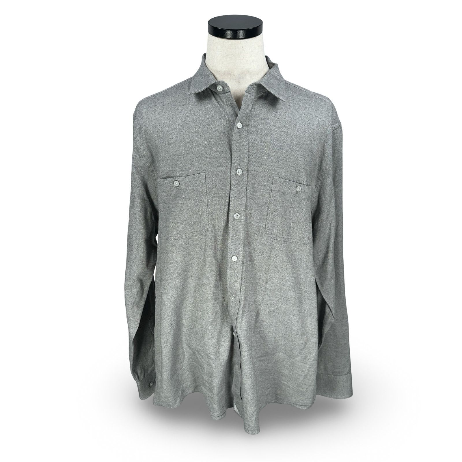 UNTUCKit Untuckit Flannel Shirt Mens 2XLT 2XL XXL Tall Gray Cotton Size US XXL / EU 58 / 5 - 1 Thumbnail