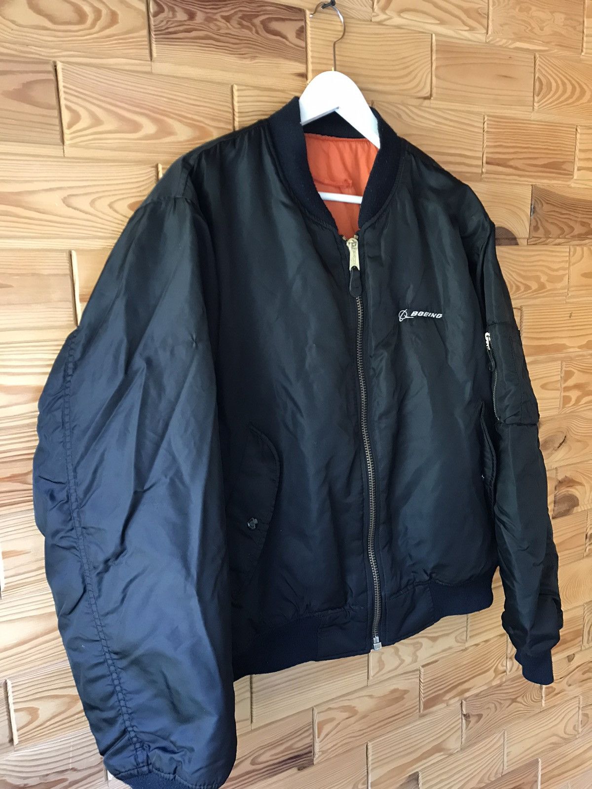 Vintage Vintage ma 1 military bomber jacket Size US L / EU 52-54 / 3 - 2 Thumbnail