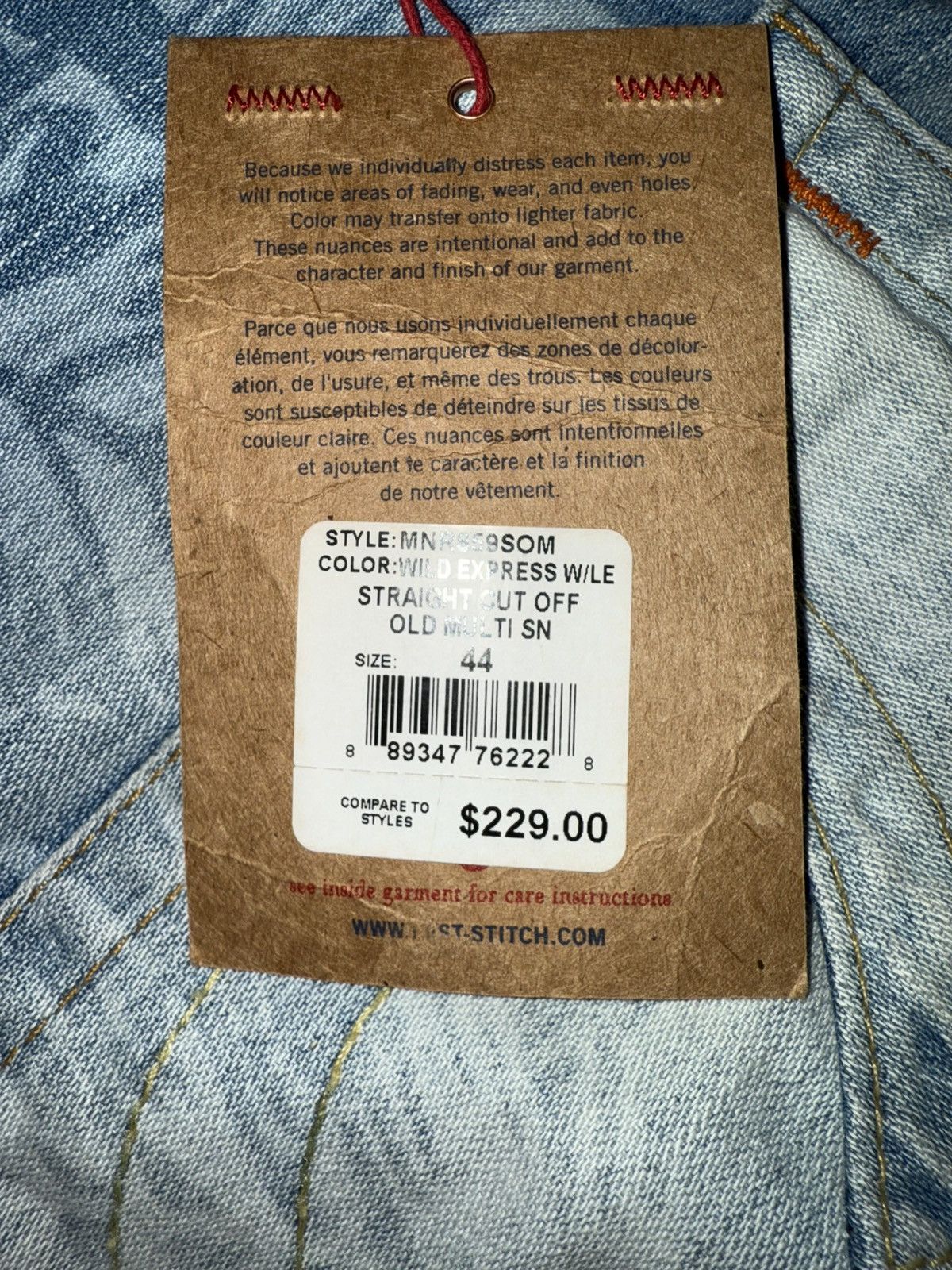 True Religion true religion white and blue shorts Size US 44 / EU 60 - 3 Thumbnail