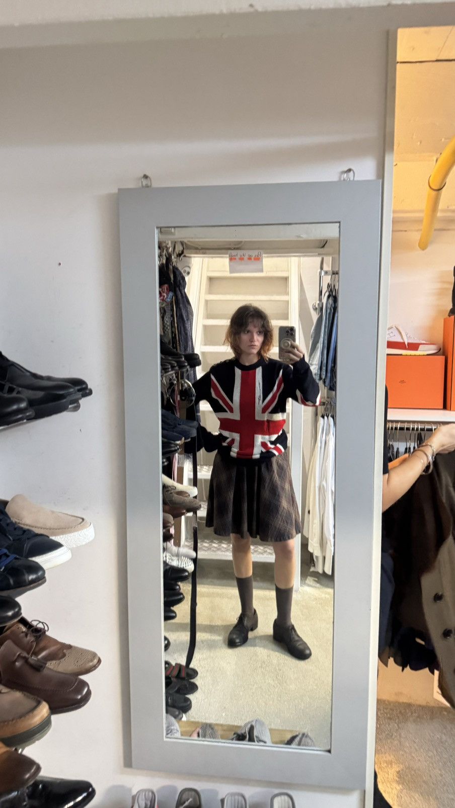 Balmain × Pierre Balmain Balmain SS16 Runway Distressed Union Jack