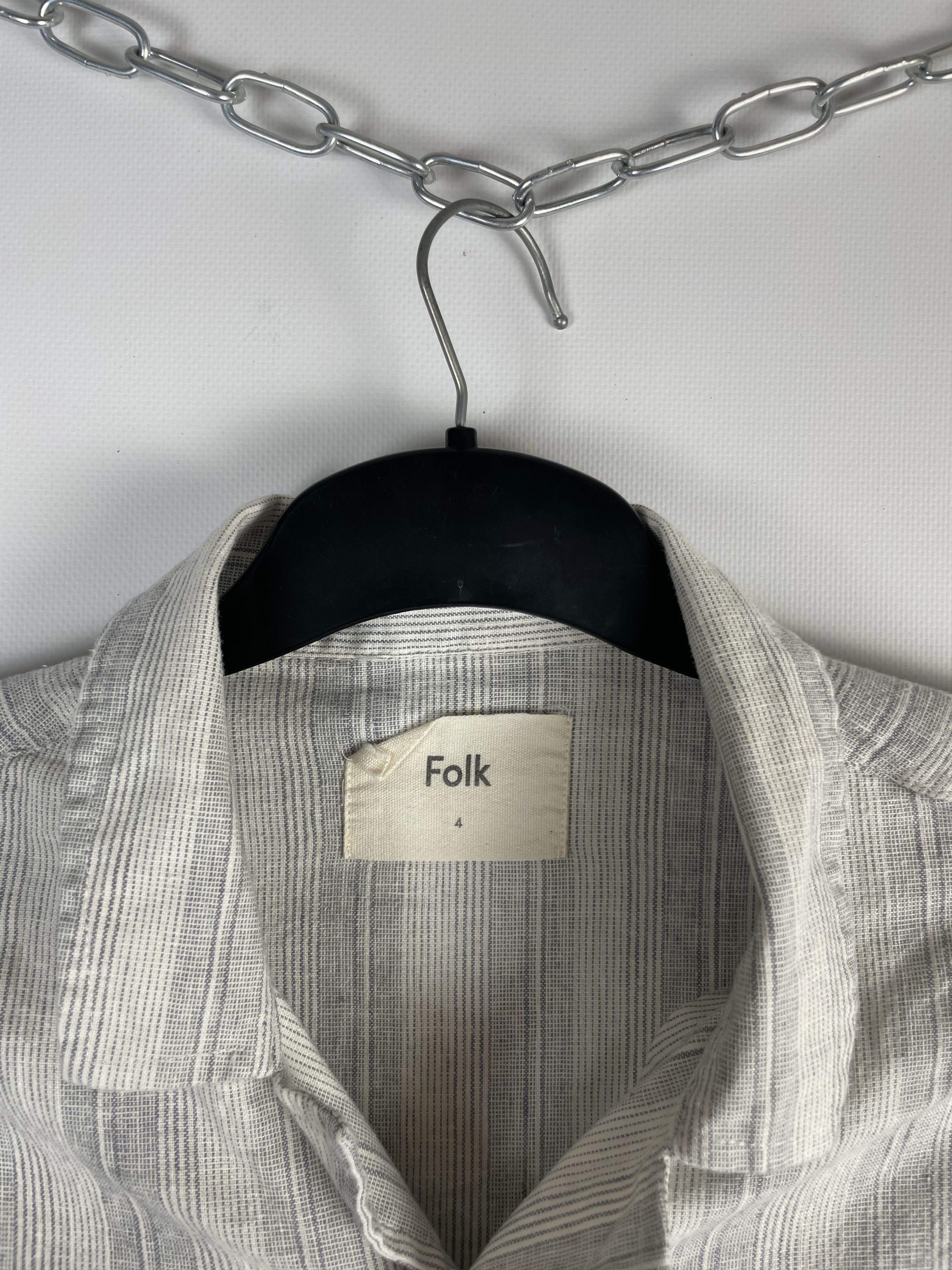 Folk Folk Short Sleeve Shirt Size US L / EU 52-54 / 3 - 4 Thumbnail