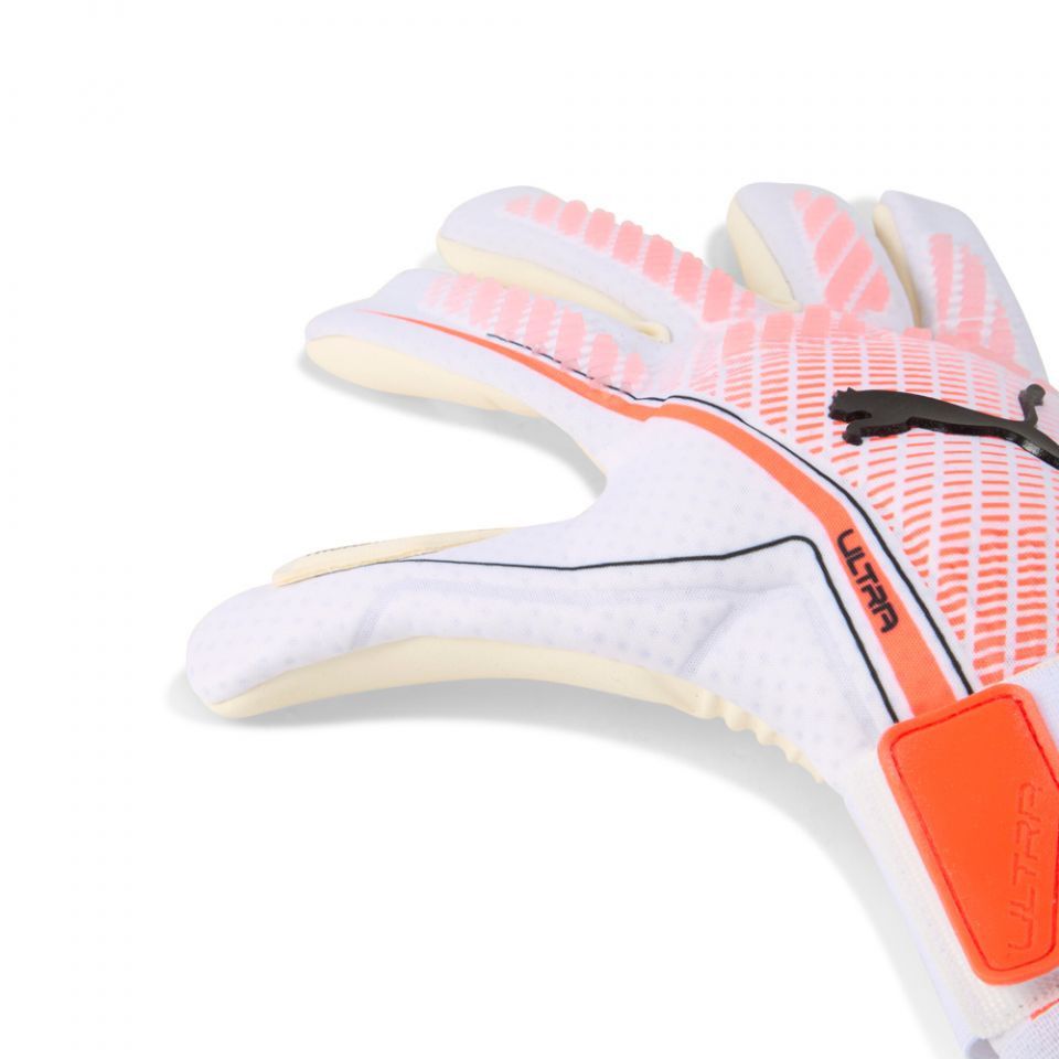 Puma PUMA Football Soccer Ultra Hybrid GoalKeeper Gloves White 8 Size ONE SIZE - 2 Thumbnail