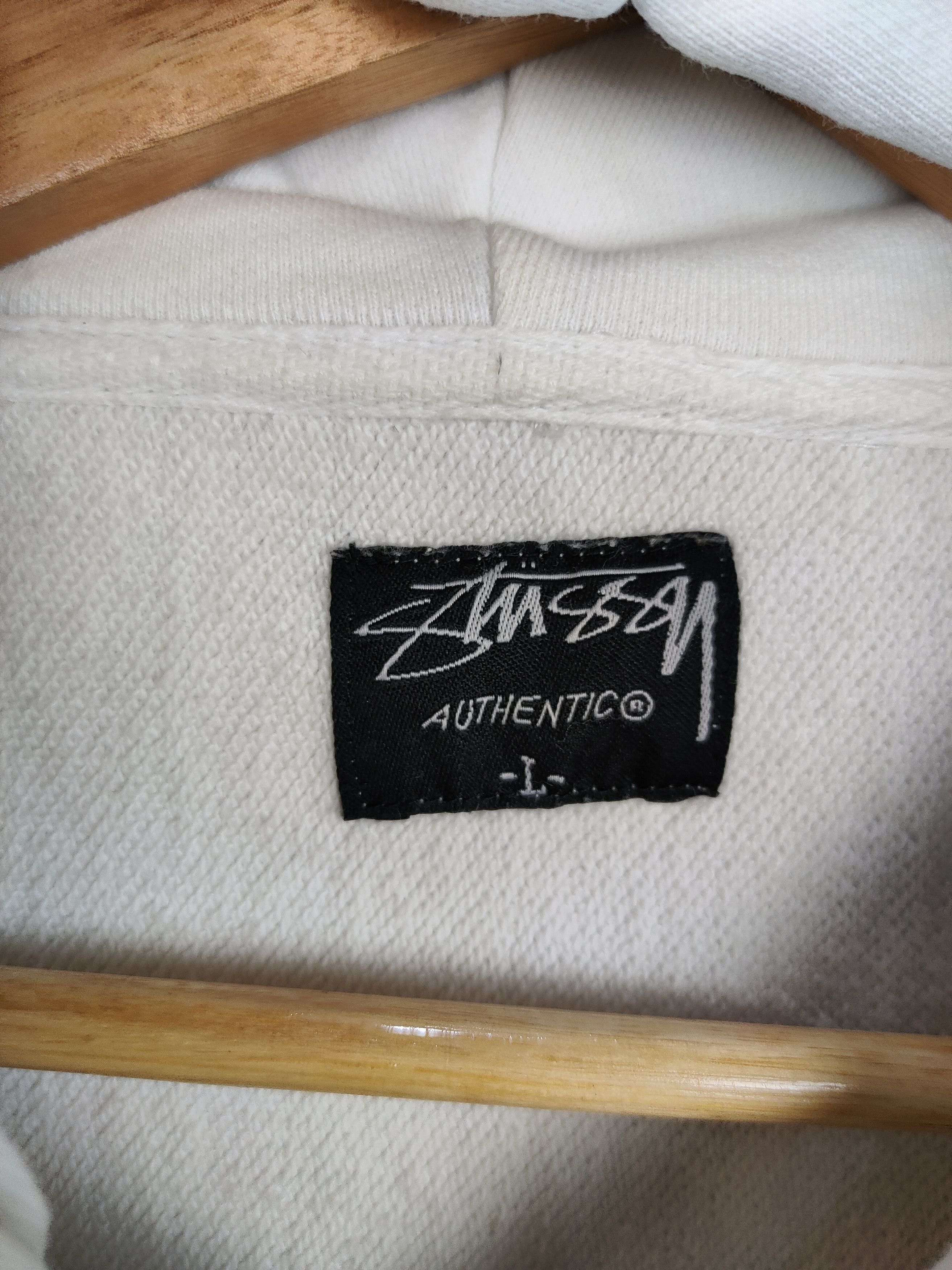 Stussy Stussy Zipper Hoodie Sweatshirt Size US L / EU 52-54 / 3 - 3 Thumbnail