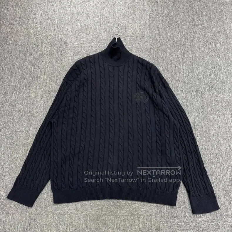 Balenciaga Wheat Ear Embroidered Sweater