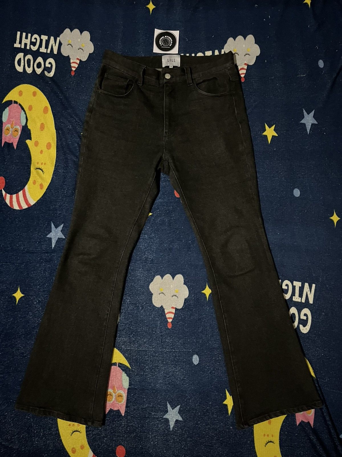 Japanese Brand LILL Skinny Flare Denim Jeans Size US 30 / EU 46 - 1 Thumbnail