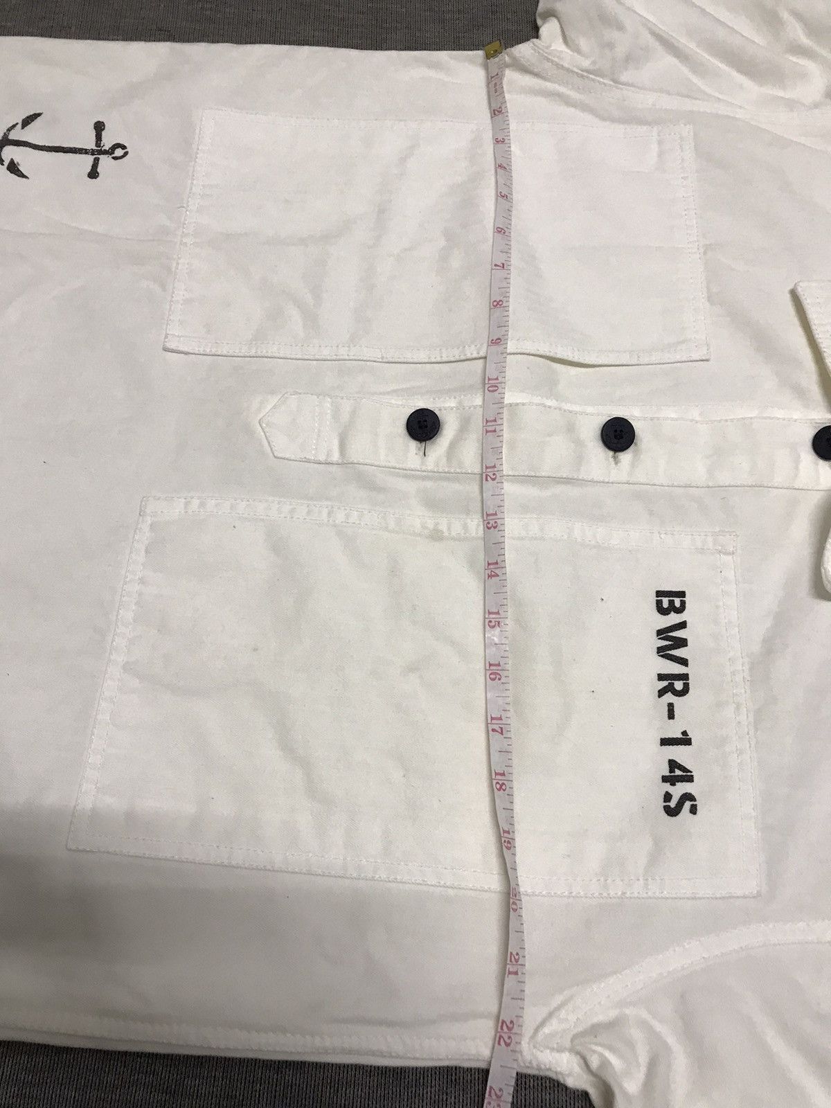 Naval Clothing Factory Naval clothing Depot Reproduction Vintage Tees Size US M / EU 48-50 / 2 - 10 Thumbnail