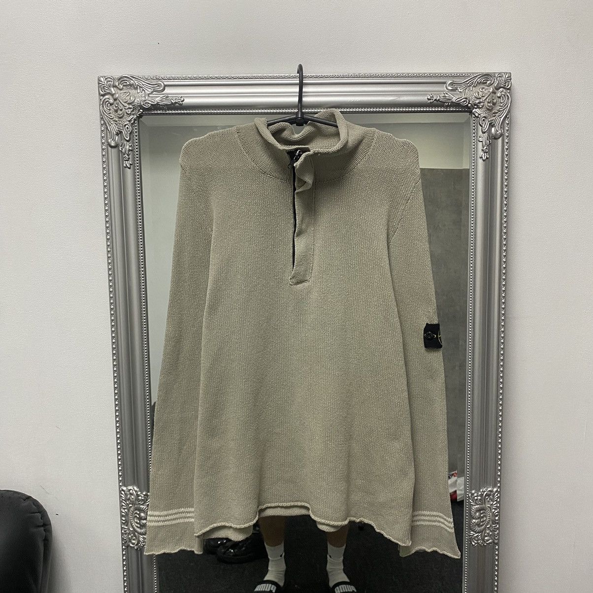 Stone Island 1/3 Zip Sweater