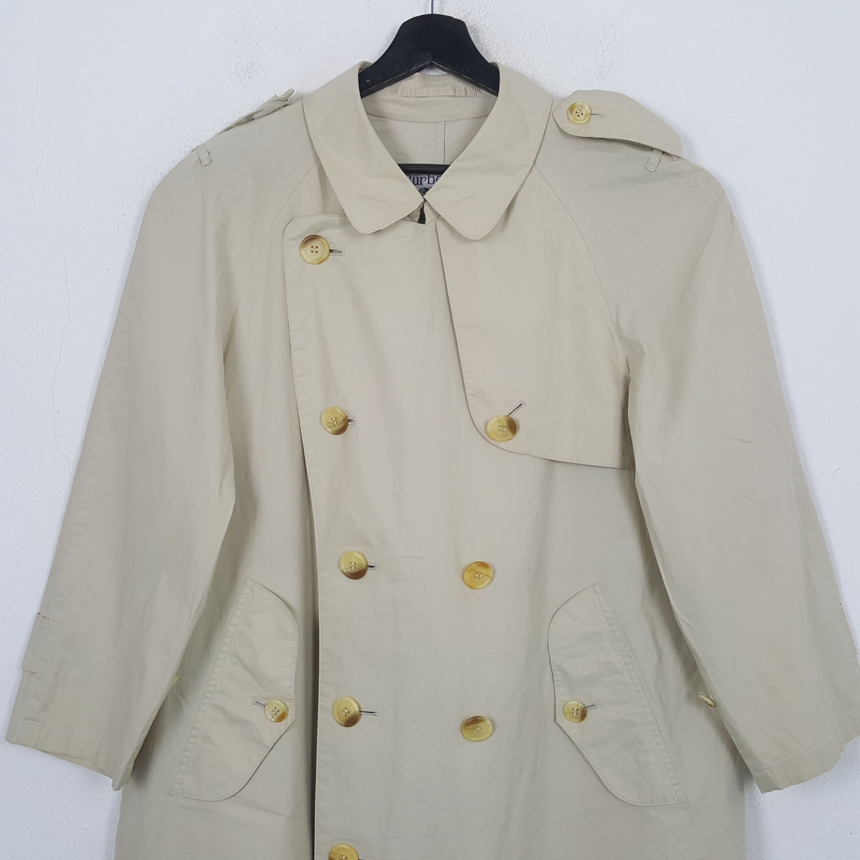 Burberry Burberrys Fashion Brand Trench Jacket RR29 Size S / US 4 / IT 40 - 2 Thumbnail