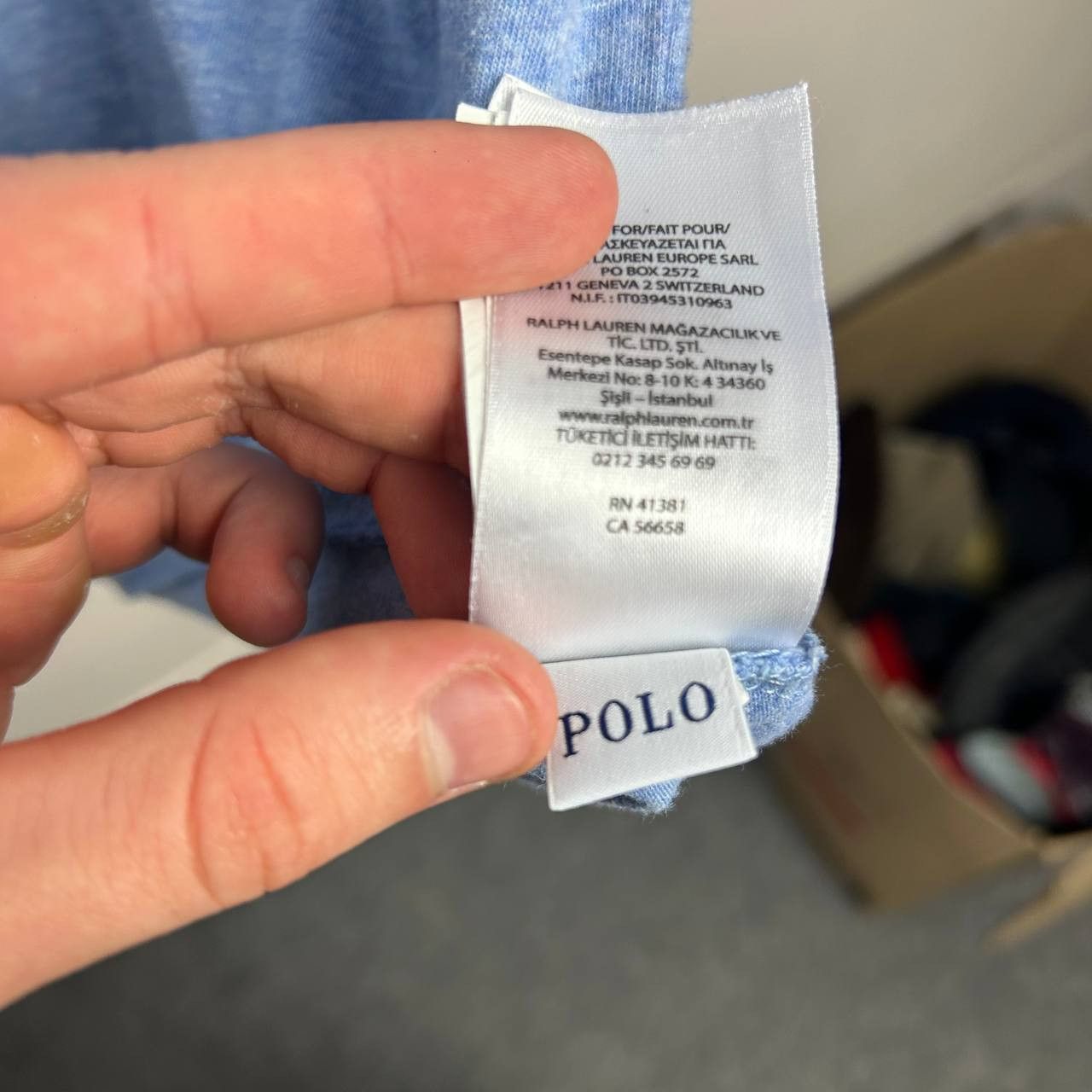 Polo Ralph Lauren Mens Polo Ralph Lauren big pony number 3 logo tee Size US L / EU 52-54 / 3 - 11 Thumbnail