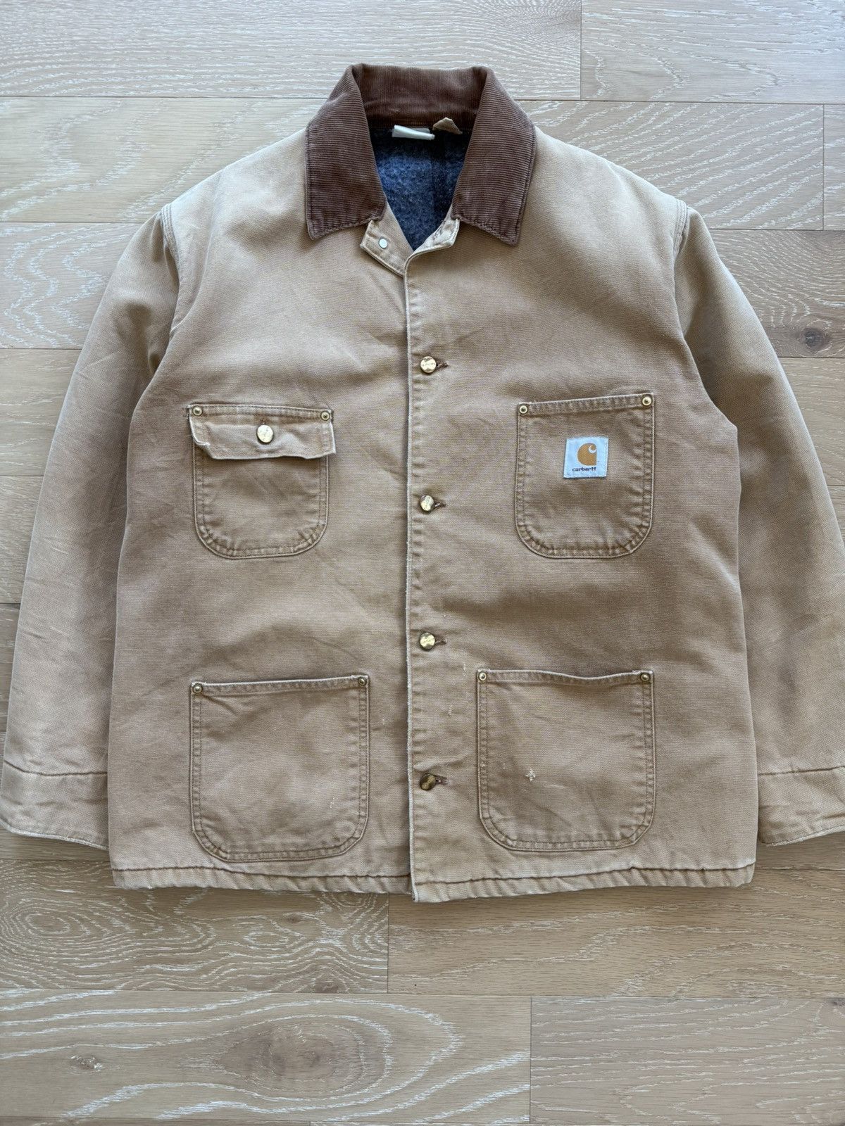 Carhartt Carhartt Blanket Lined Chore Jacket Size US XL / EU 56 / 4 - 1 Thumbnail