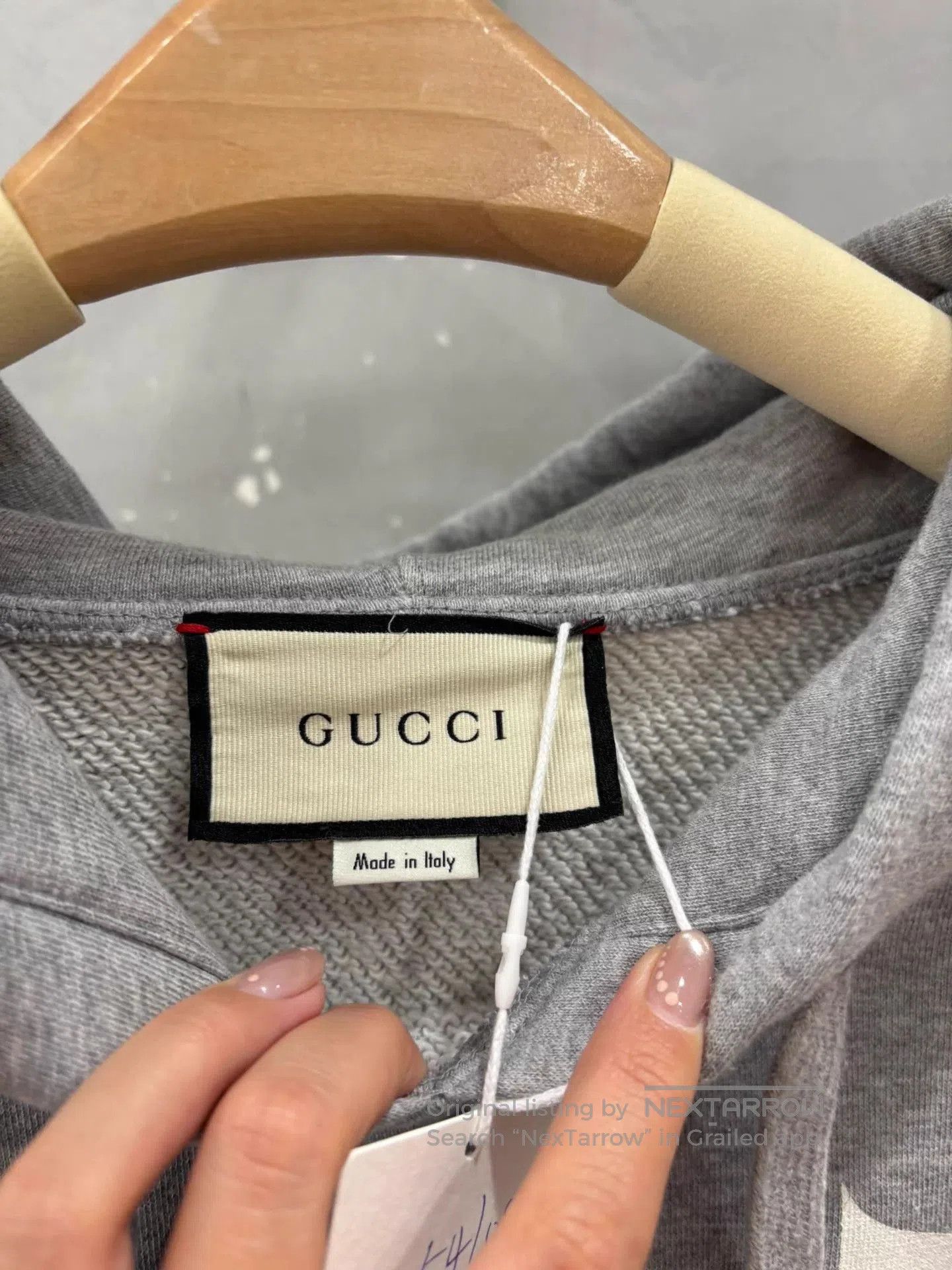 Gucci Gray Oversized Hoodie with Graphic Print. Size US XS / EU 42 / 0 - 4 Thumbnail