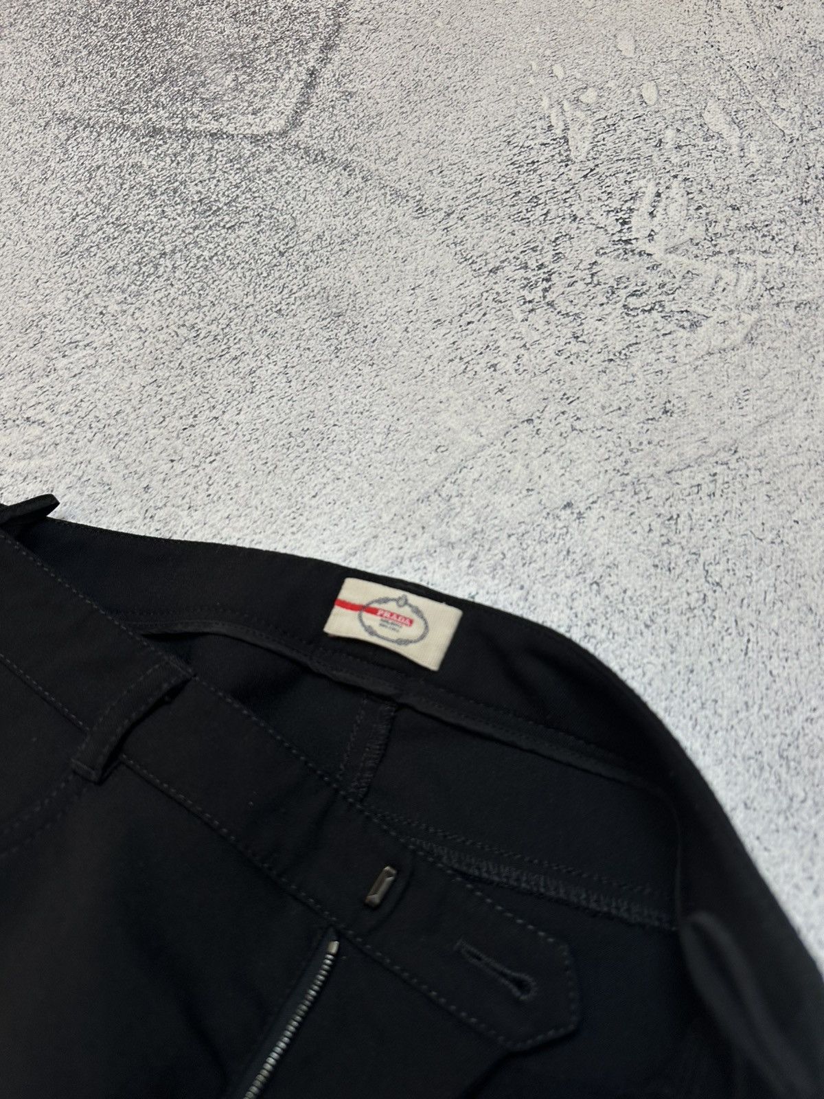 14th Addiction Rick Owens Style Prada Black tab Womens Pants Size 42 Size 28" / US 6 / IT 42 - 11 Thumbnail