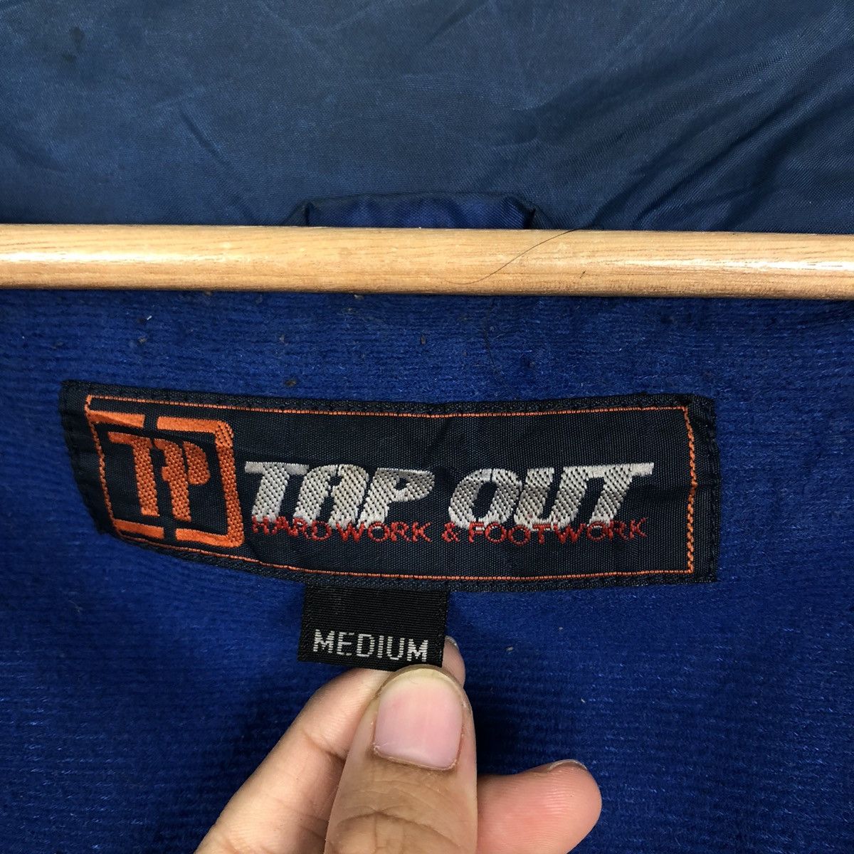 Hysteric Glamour 🔥Vintage Windbreaker Tap Out Striped Big Logo Spell Out Size US M / EU 48-50 / 2 - 14 Thumbnail
