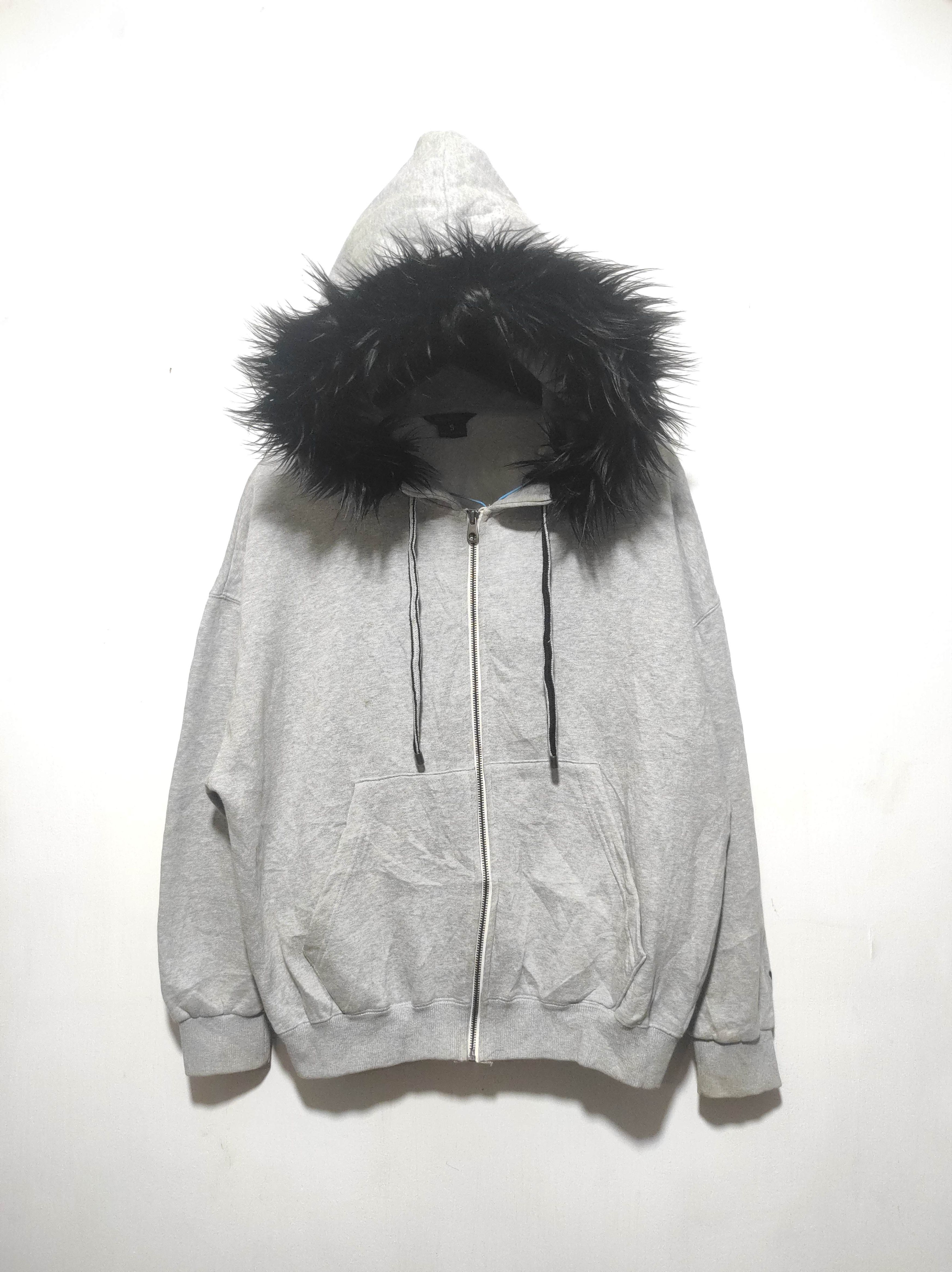 WV Project Boxy Zip Fur Hoodie if6was9 LGB style