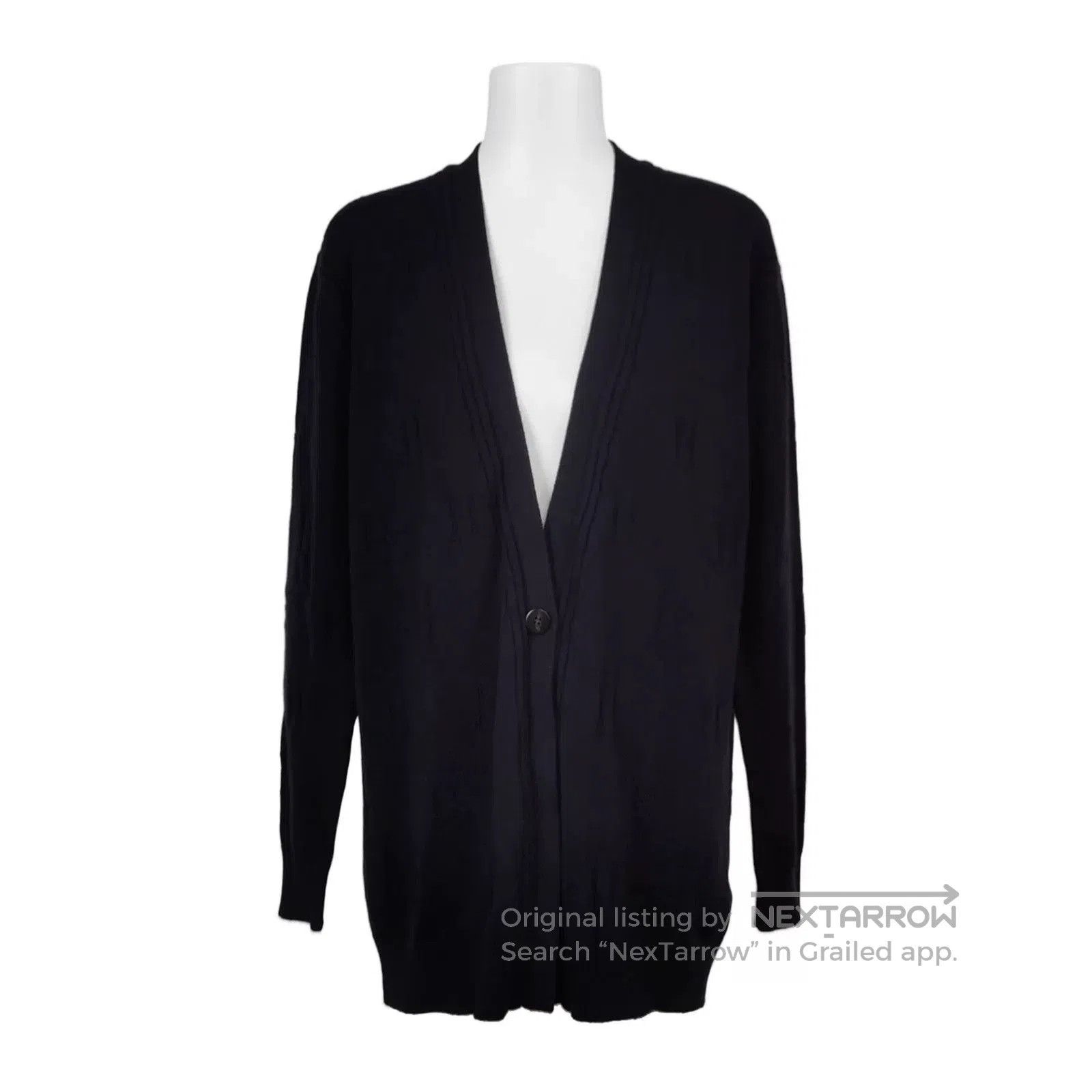 Hermes hermes black cardigan with button closure. Size US S / EU 44-46 / 1 - 1 Thumbnail