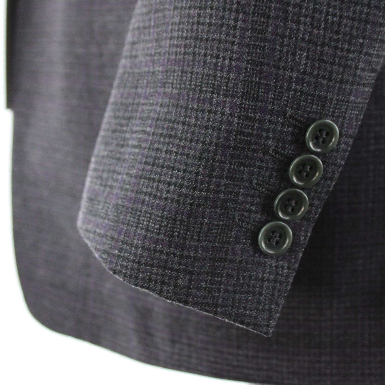 Canali Canali Sport Coat Size 42 Regular US in Gray Size 42R - 3 Thumbnail