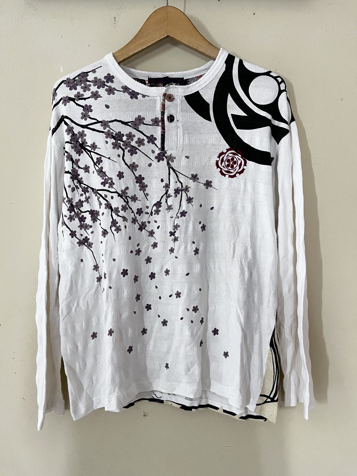 Japanese Brand Vintage Japanese Crazy Tatto longsleeve Size US L / EU 52-54 / 3 - 2 Thumbnail